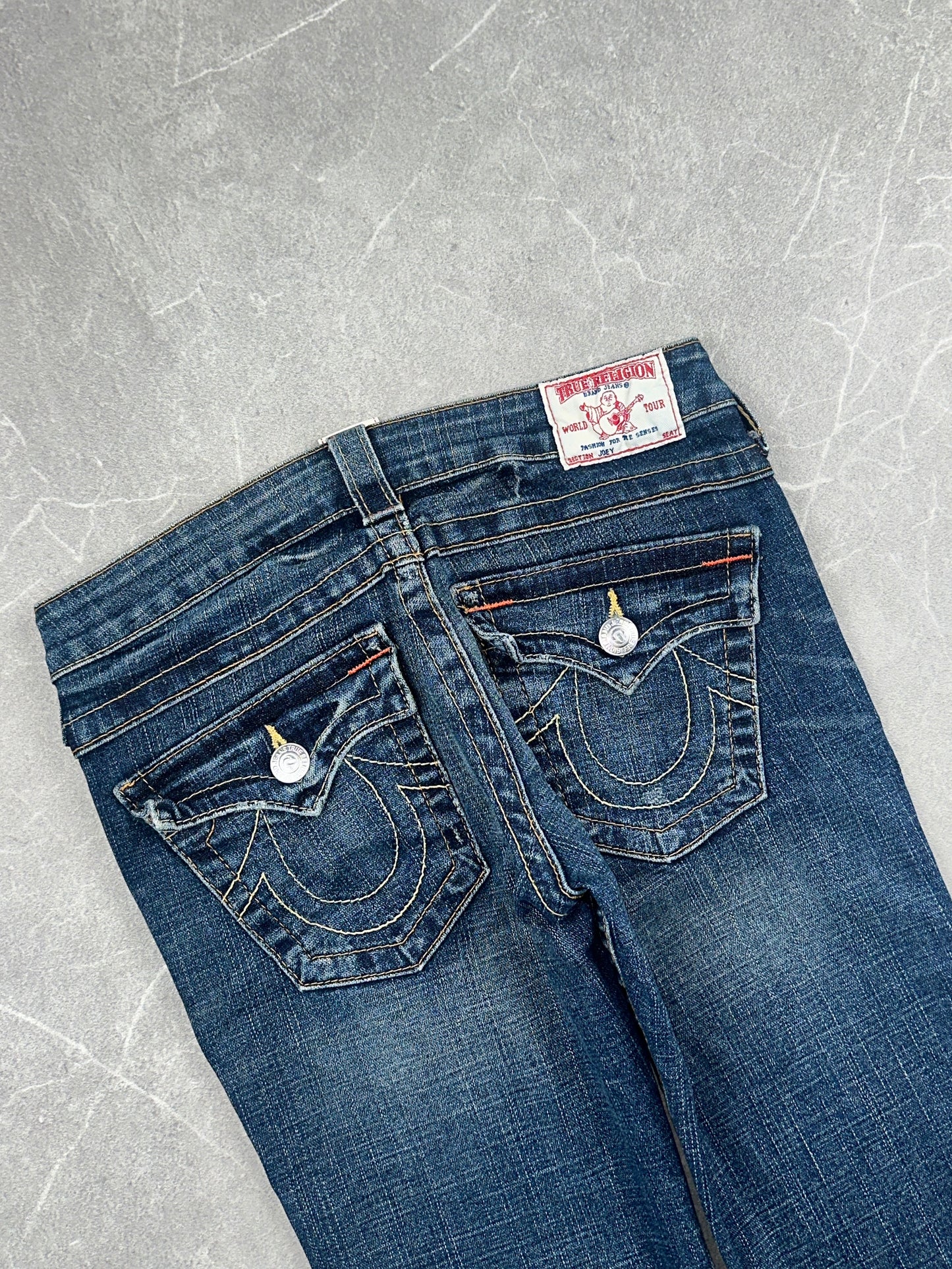True Religion Flared Low Rise // 27 (S)