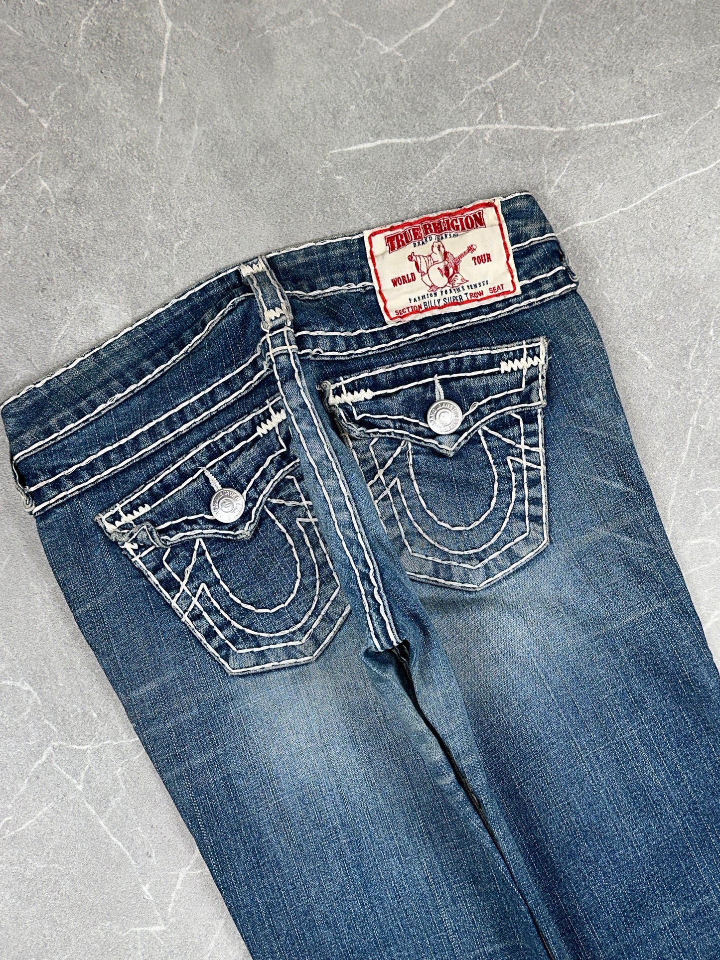 True Religion Straight Low Rise // 28 (M)