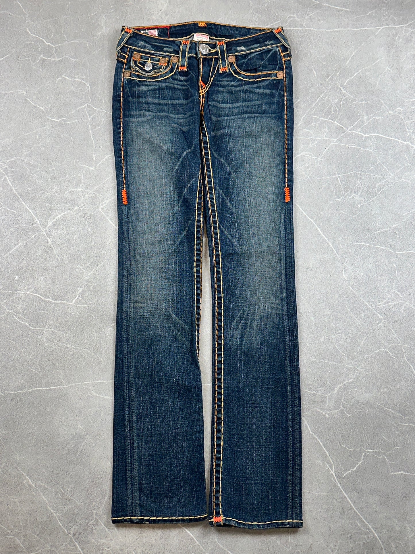 True Religion Straight Low Rise // 24 (Xs)