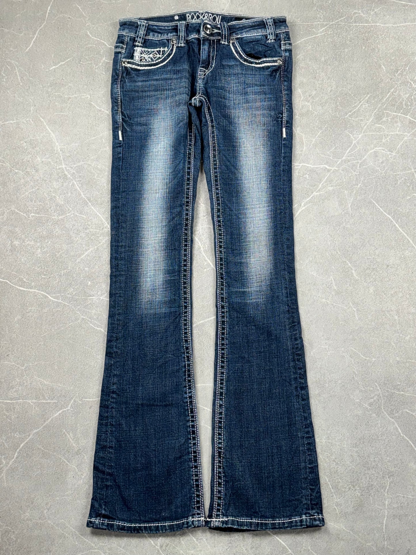 Rock & Roll Bootcut Low Rise // 25 (Xs)