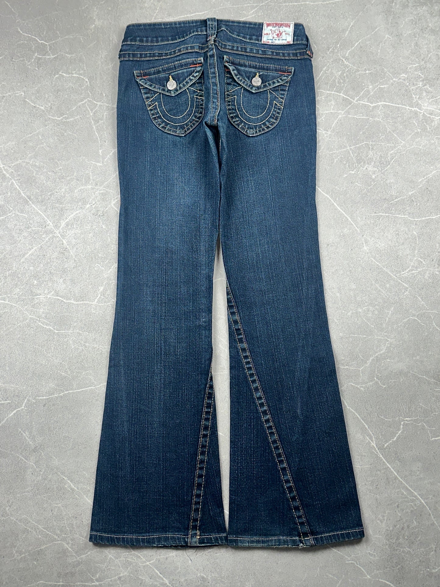 True Religion Flared Low Rise // 28 (M)