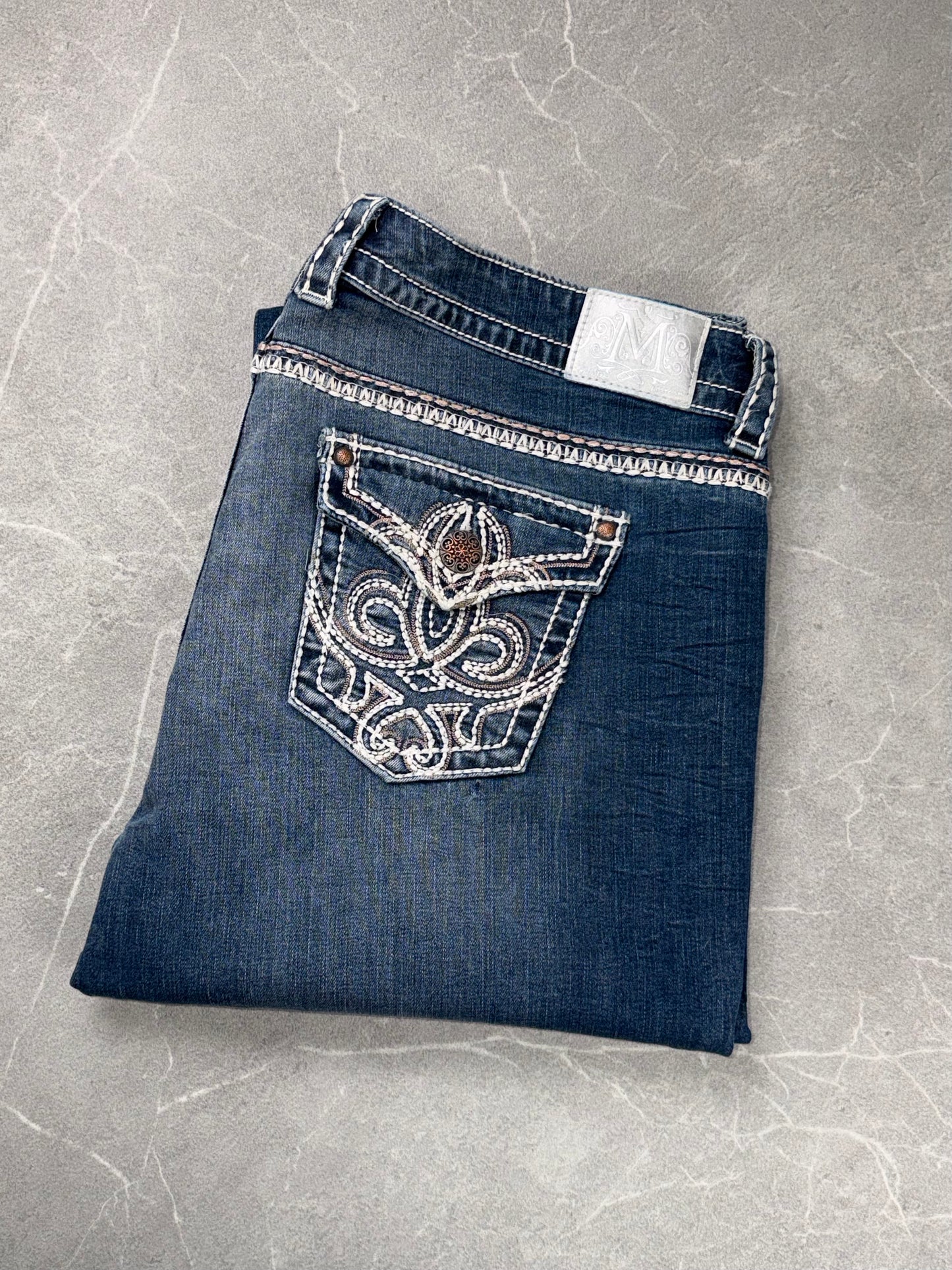 M Premium Jeans Bootcut Low-Mid Rise // XXL