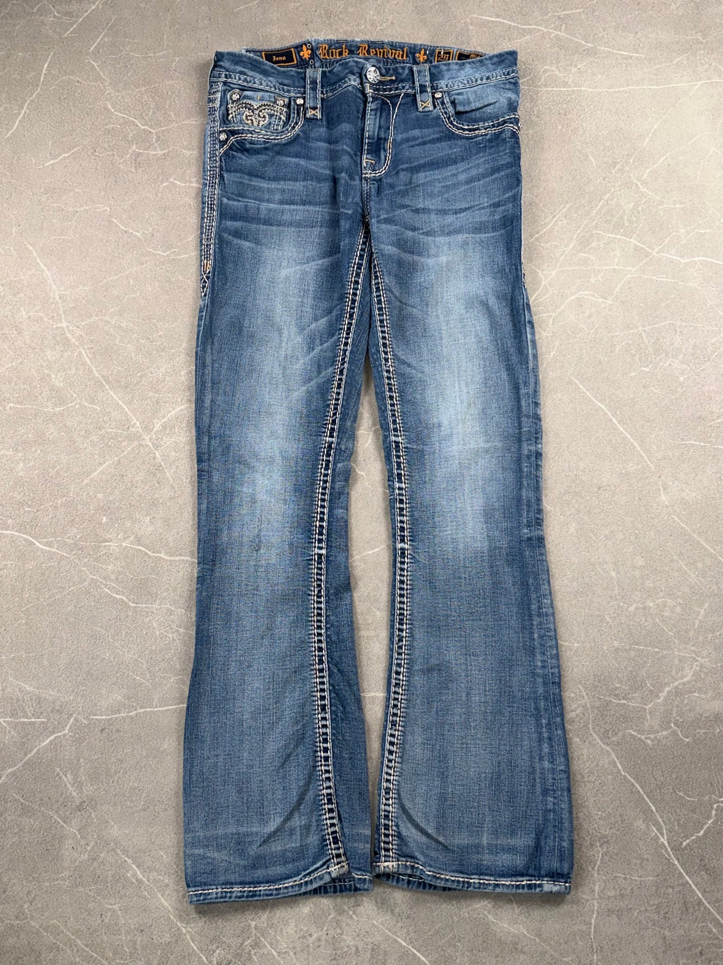 Rock Revival Bootcut Mid Rise // 29 (M)