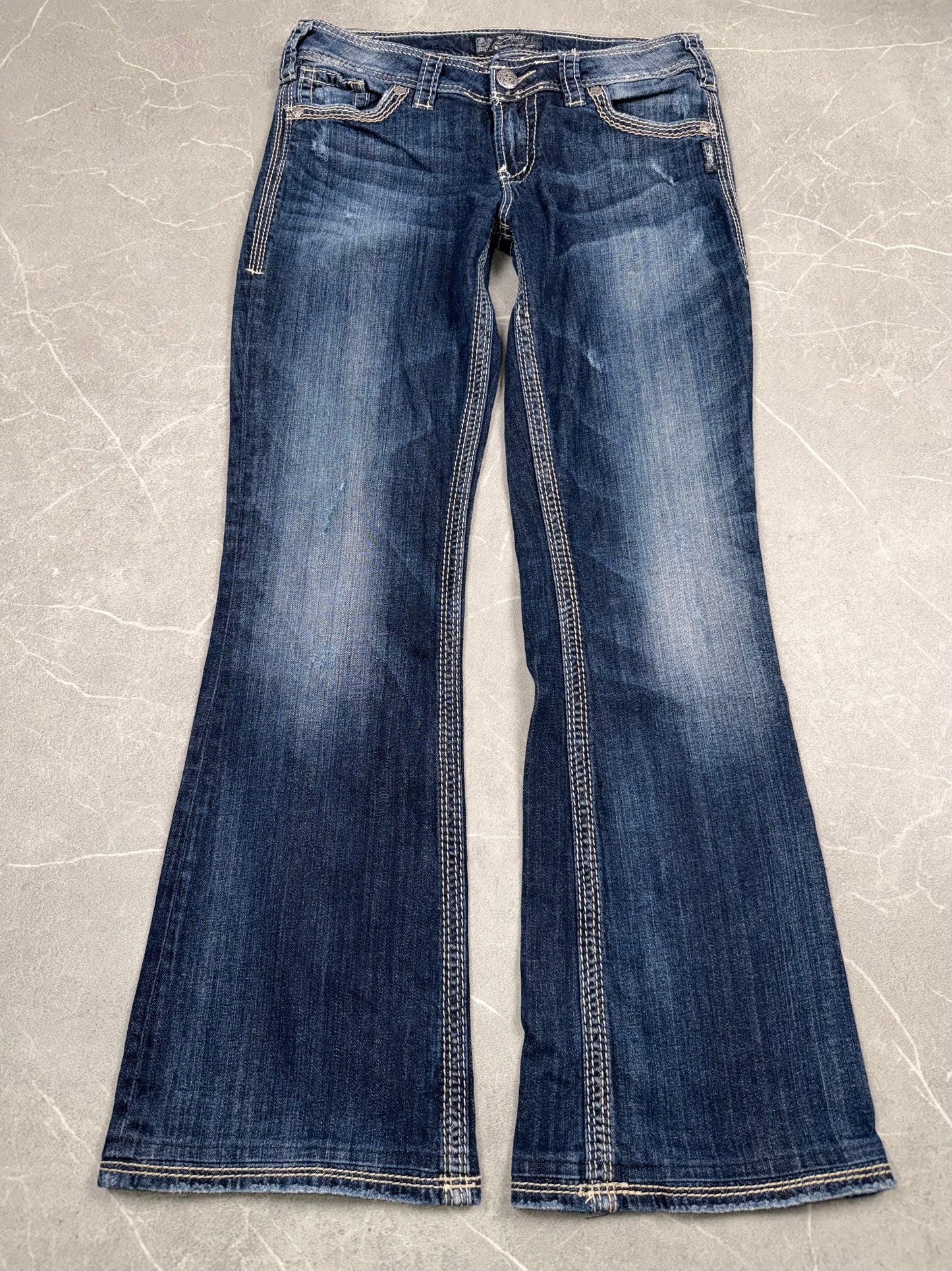 Silver Bootcut Low Rise // 30 (M)