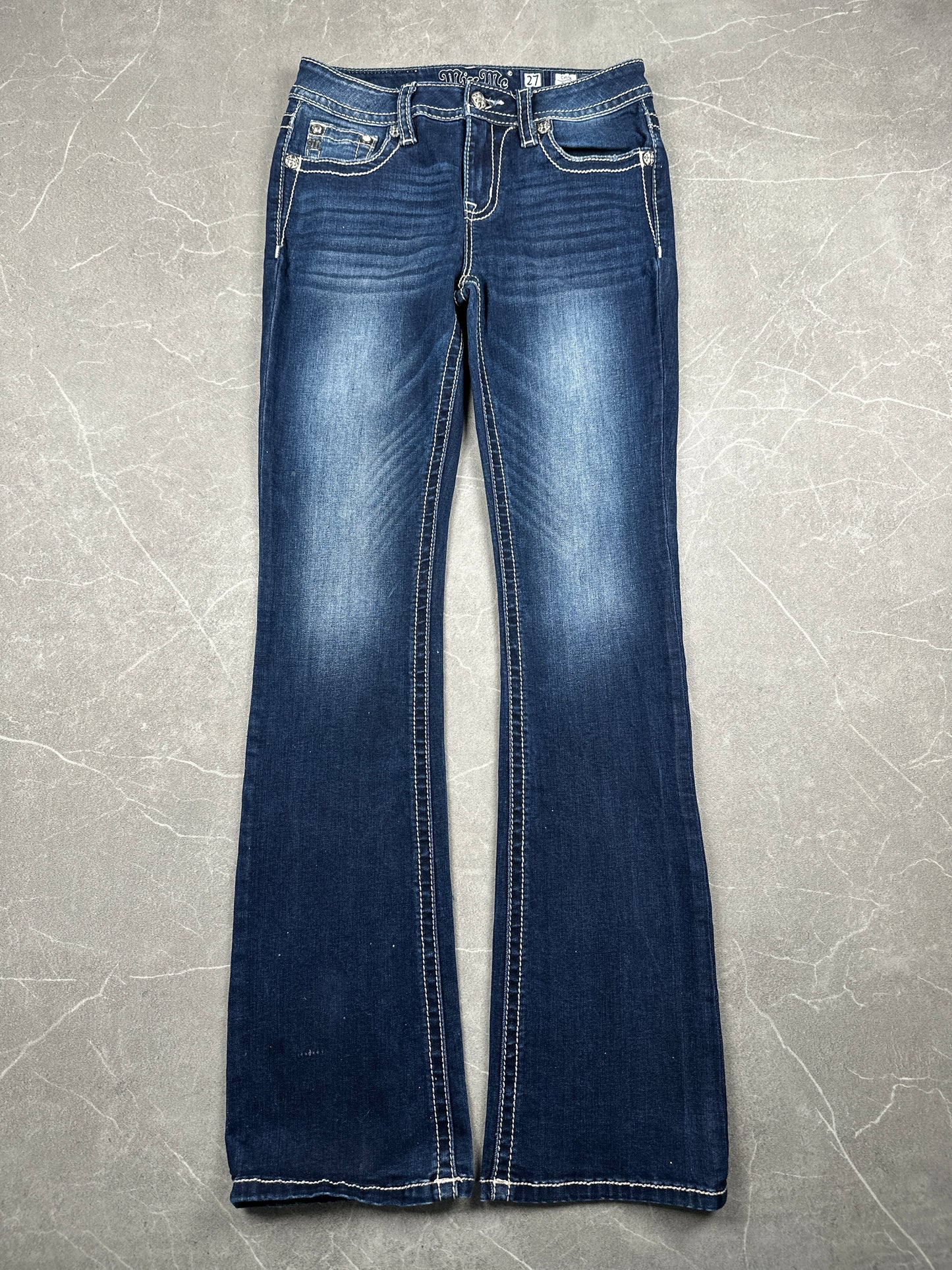 Miss Me Bootcut Mid Rise // 27 (S)