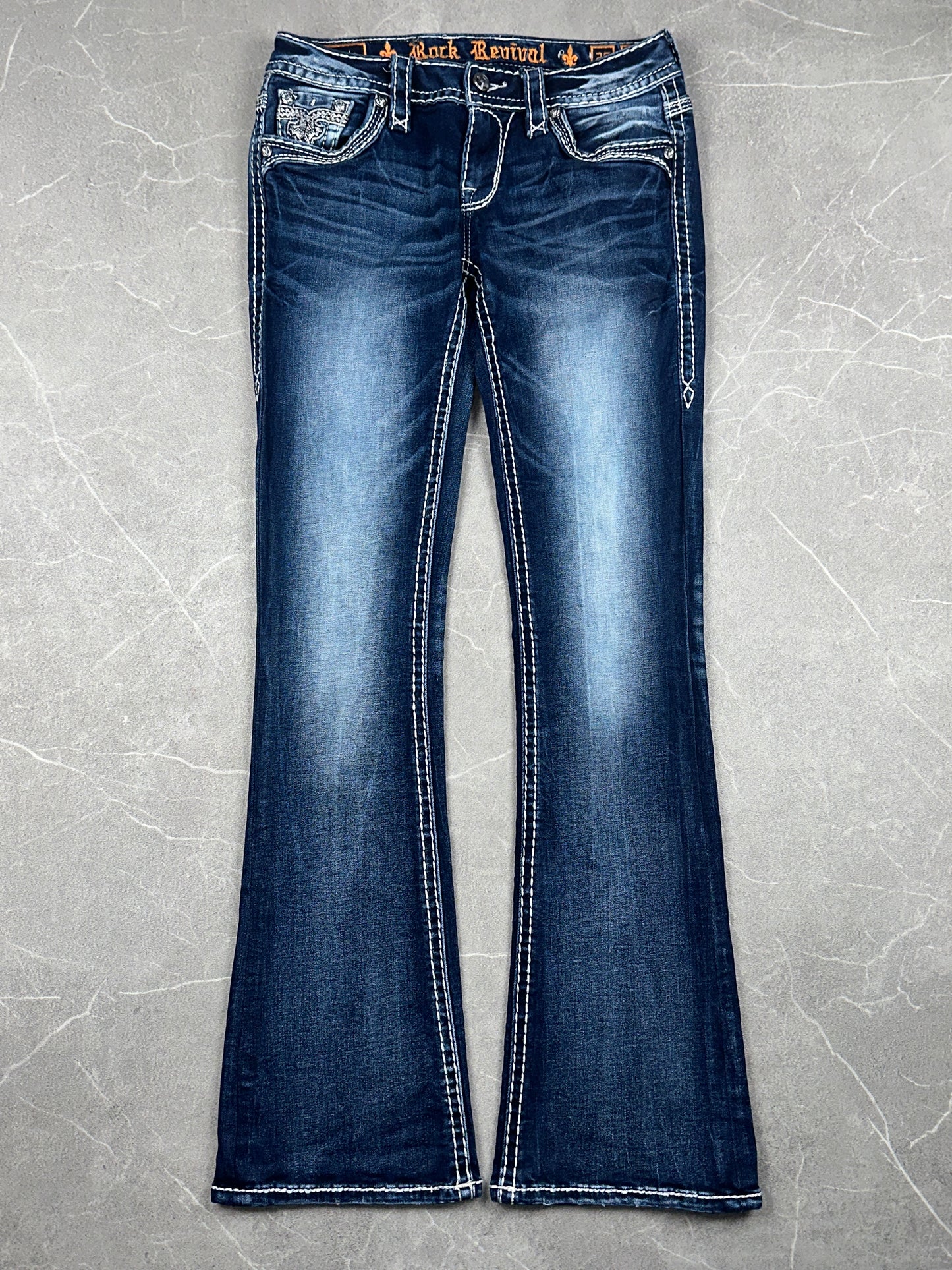 Rock Revival Bootcut Low Rise // 25 (Xs)