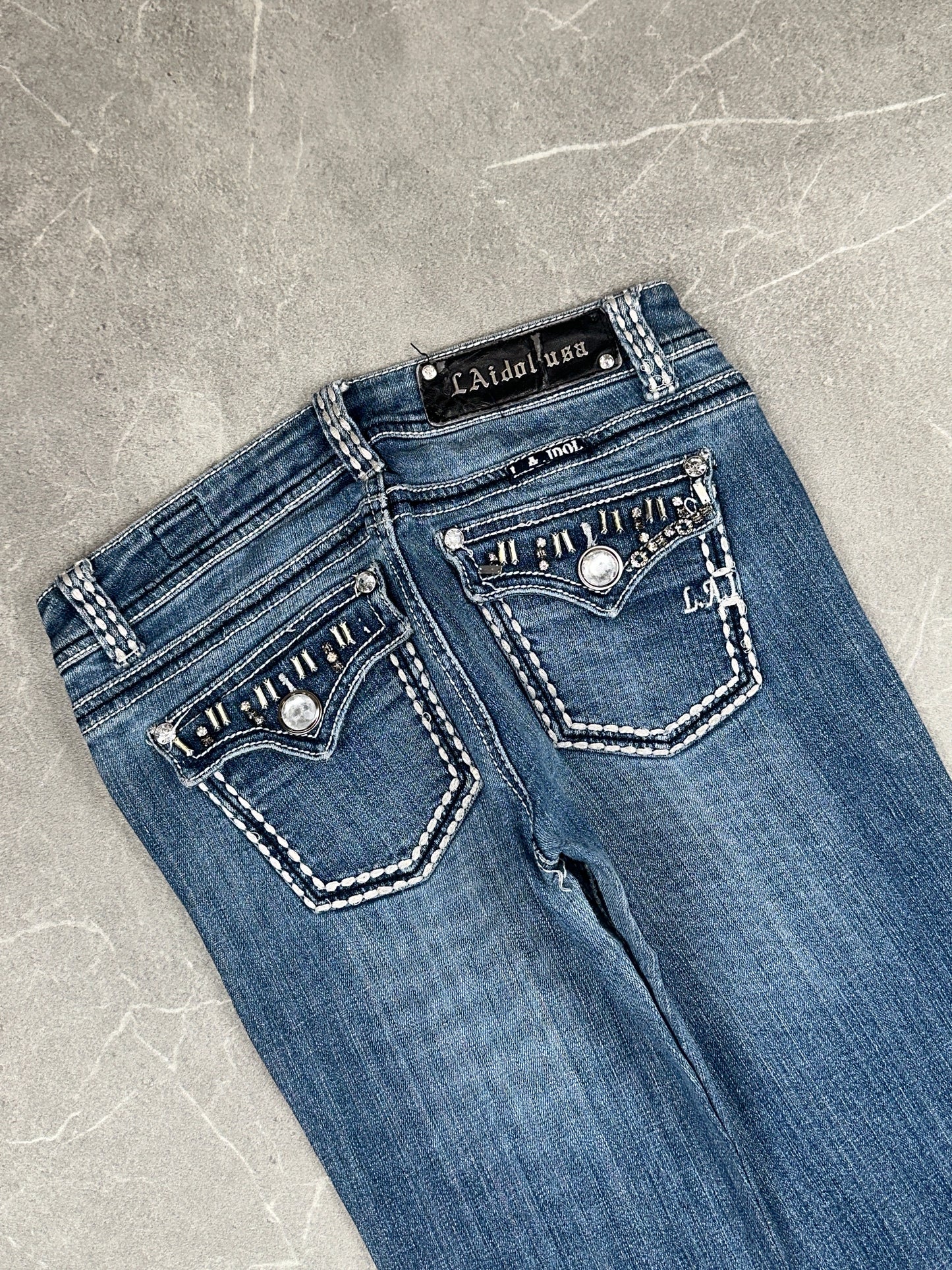 LA Idol USA Bootcut Low Rise // S