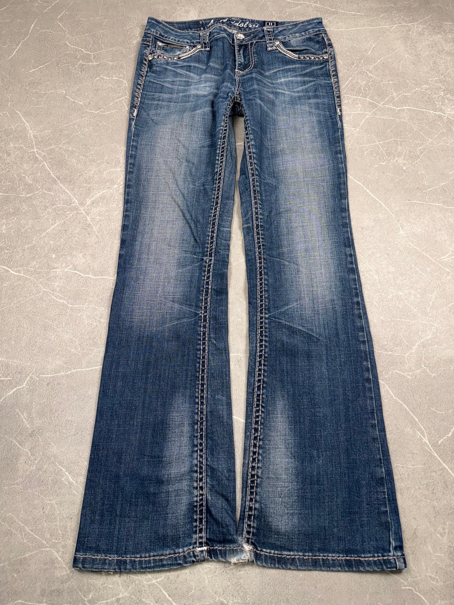LA Idol USA Bootcut Low Rise // M