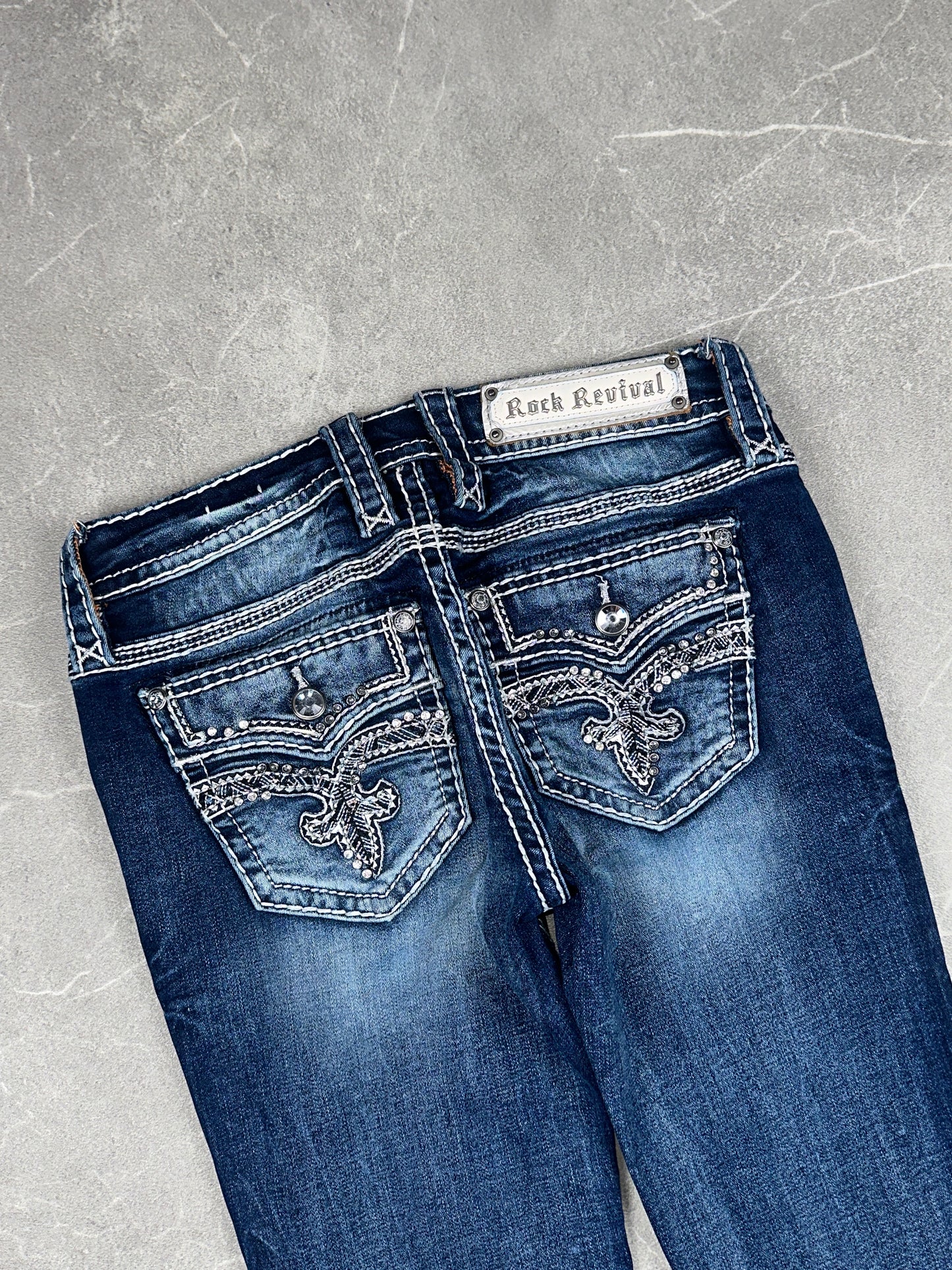 Rock Revival Bootcut Low Rise // 25 (Xs)