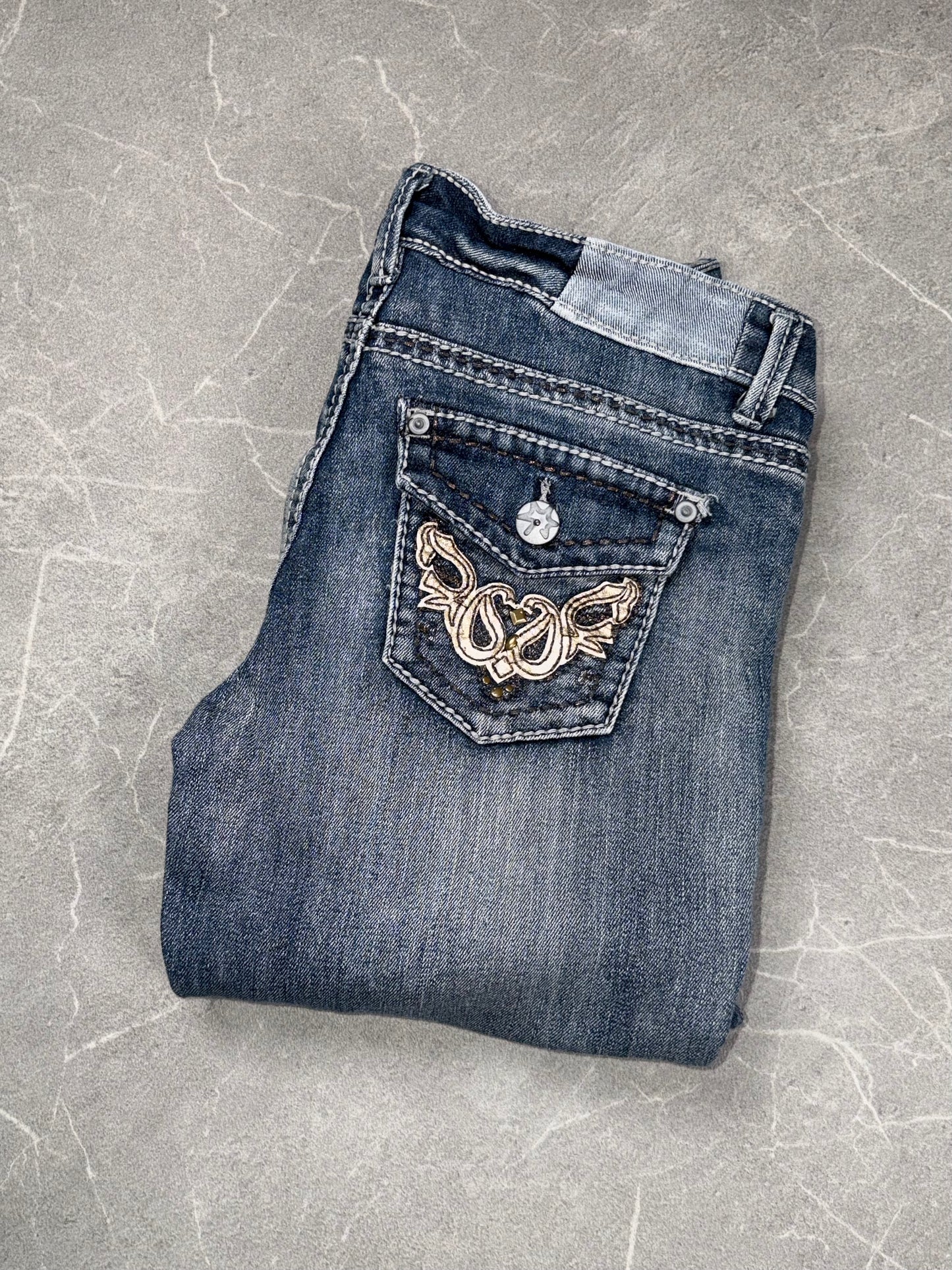 Vanilla Star Bootcut Low Rise // M