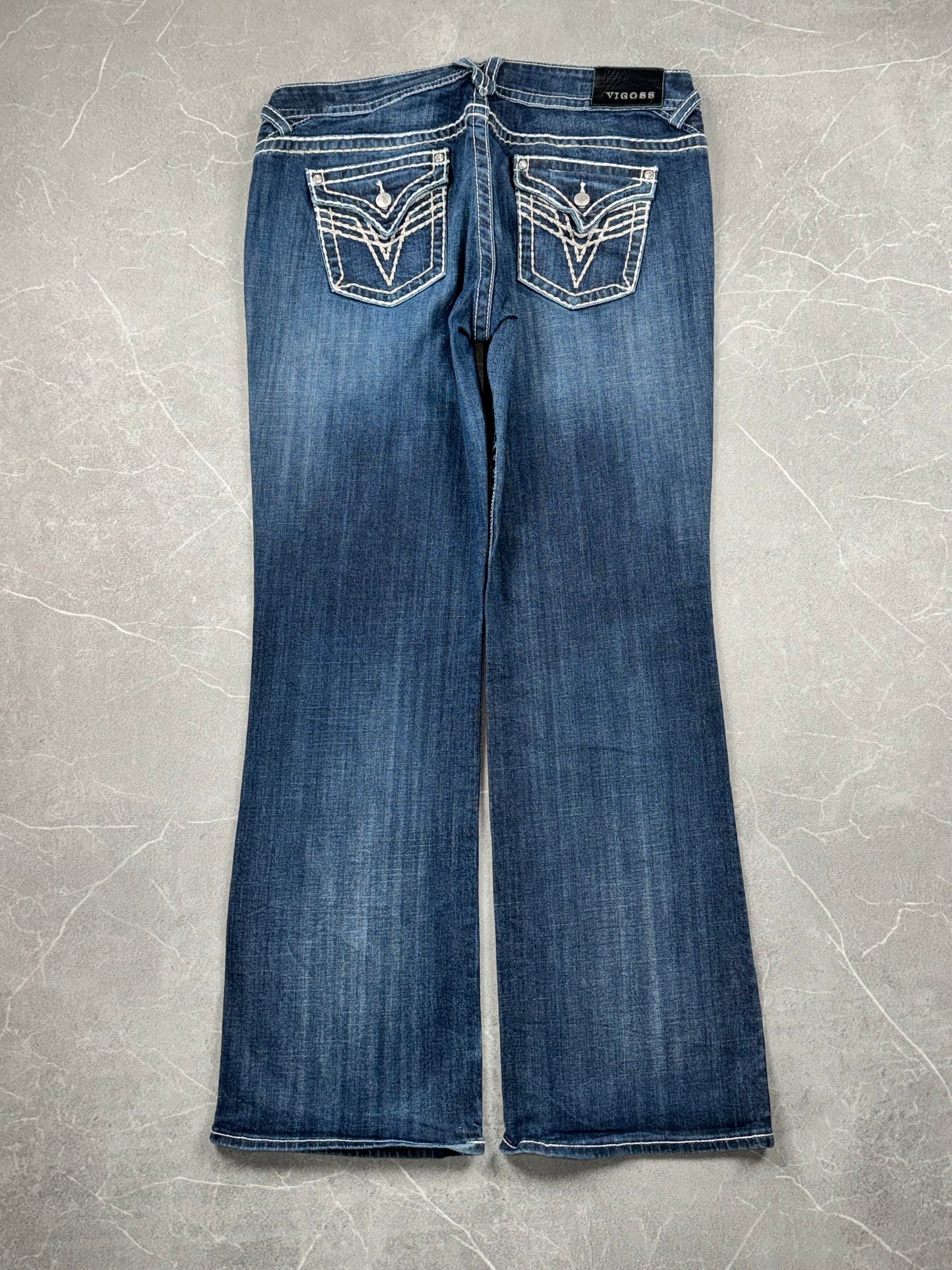 Vigoss Jeans Bootcut Low-Mid Rise // XL
