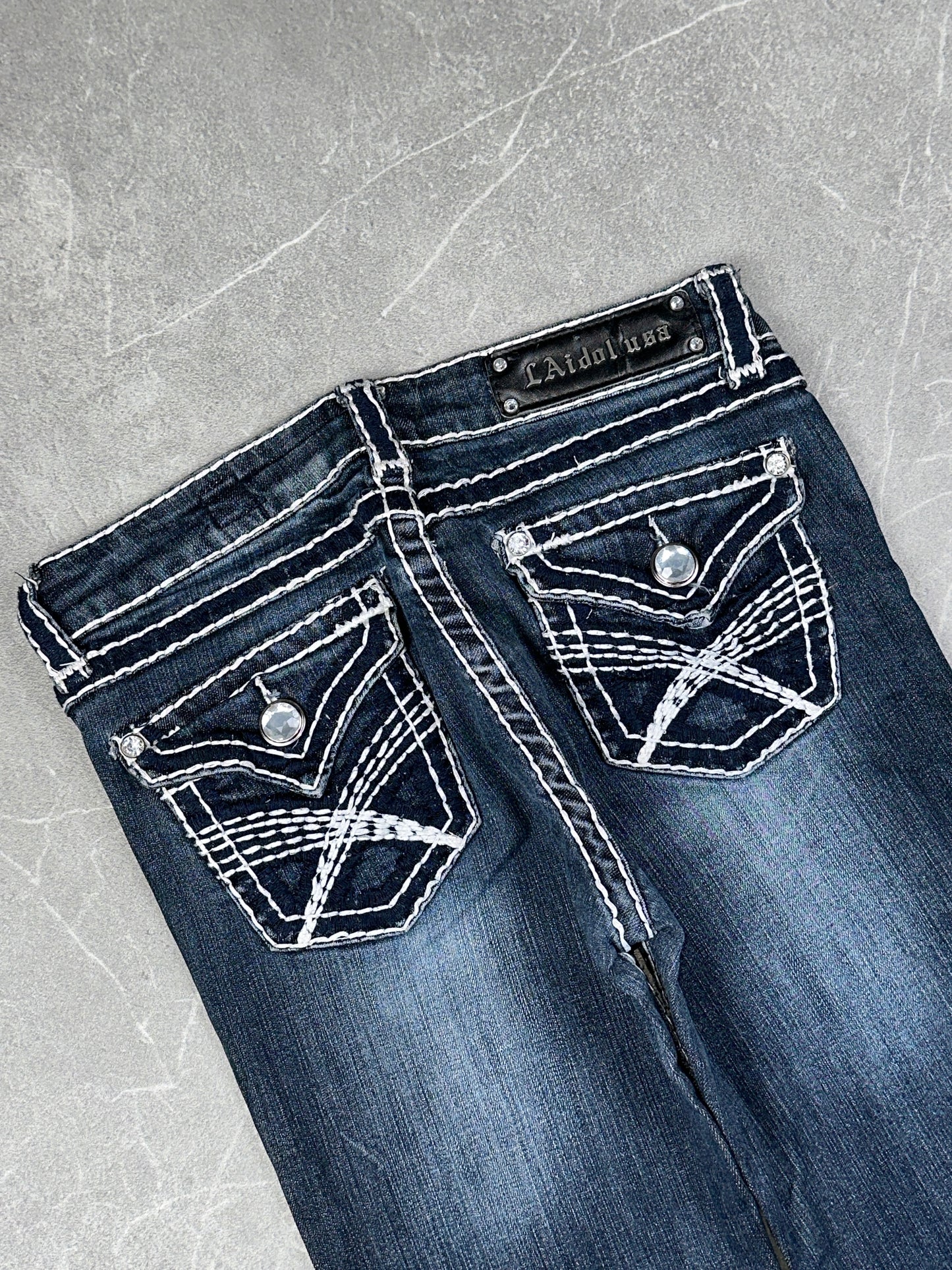 LA Idol USA Bootcut Low-Mid Rise // S