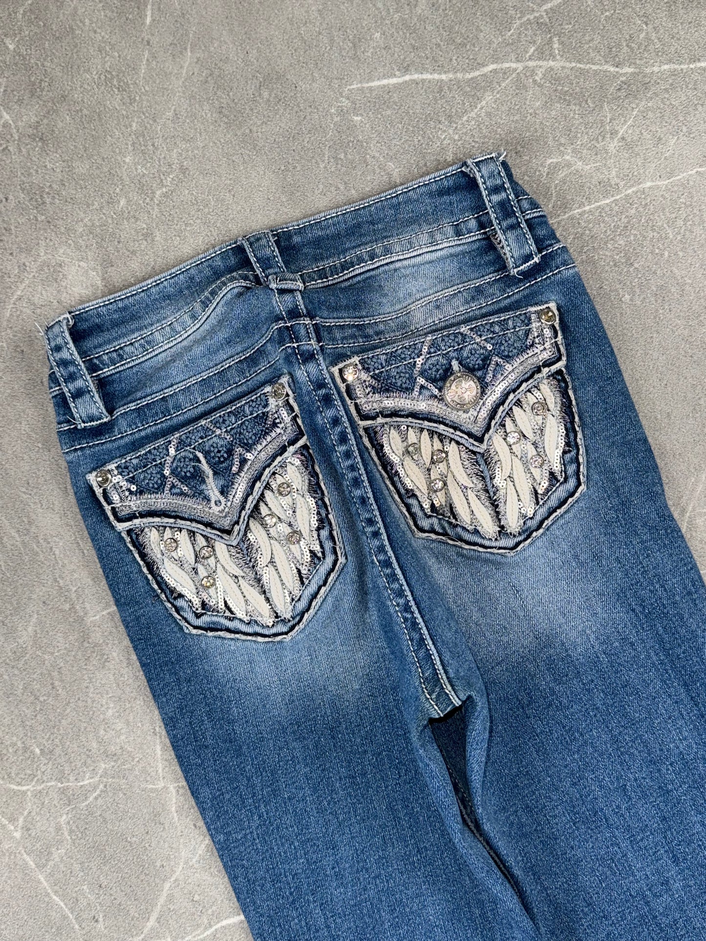 Fire & Rain Bootcut Jeans Mid Rise // XXS