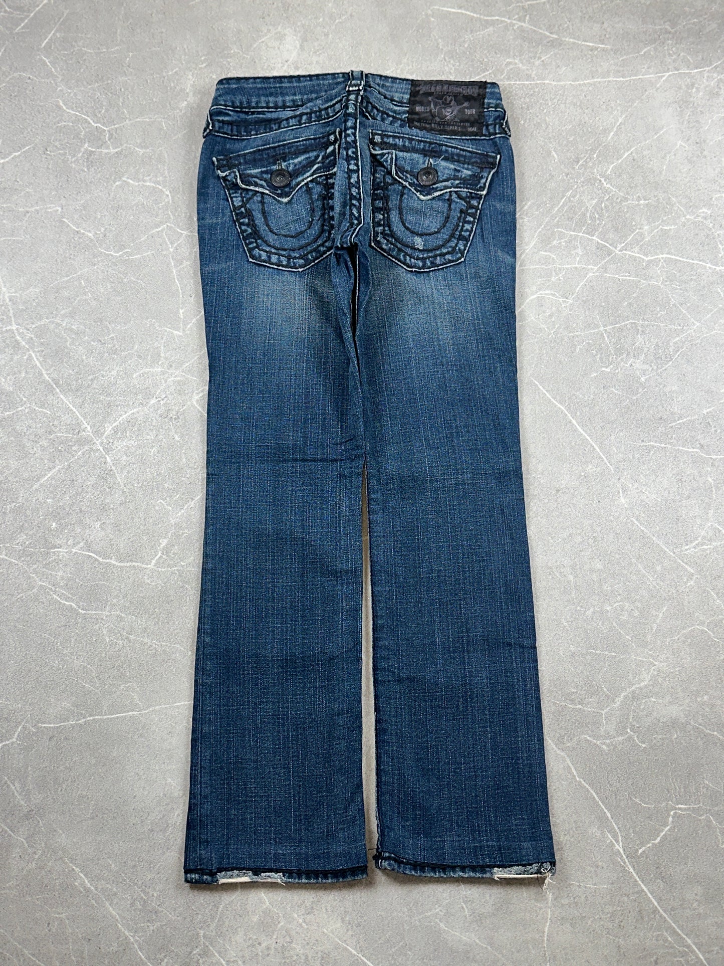 True Religion Straight Low Rise // 27 (S)