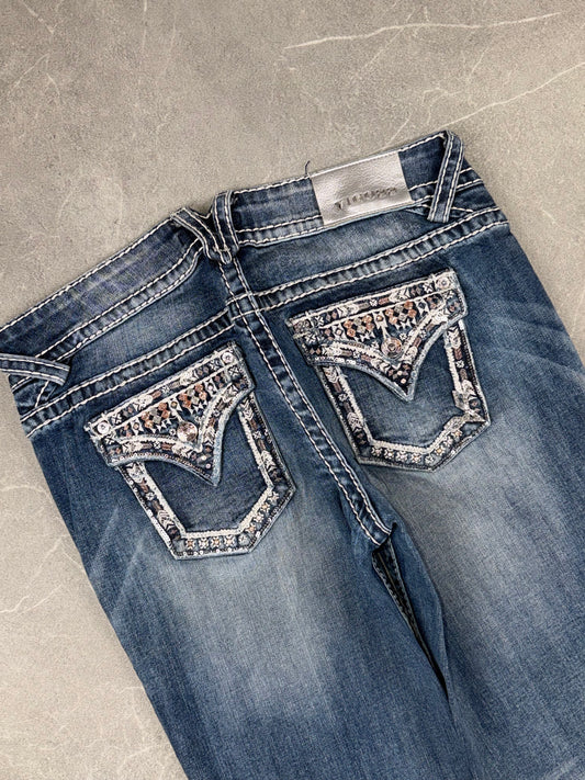 Vigoss Jeans Bootcut Low Rise // M