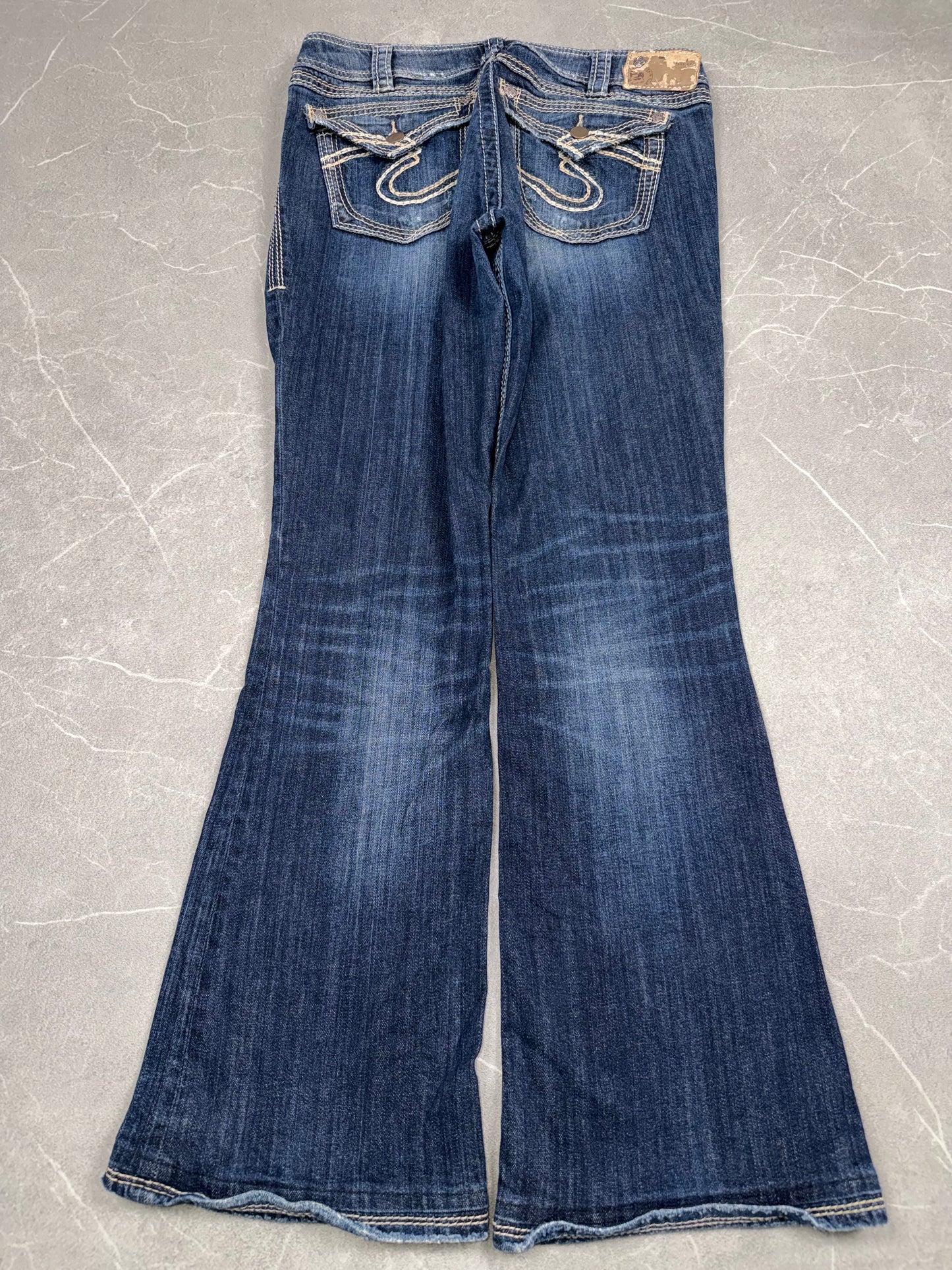 Silver Bootcut Low Rise // 30 (M)