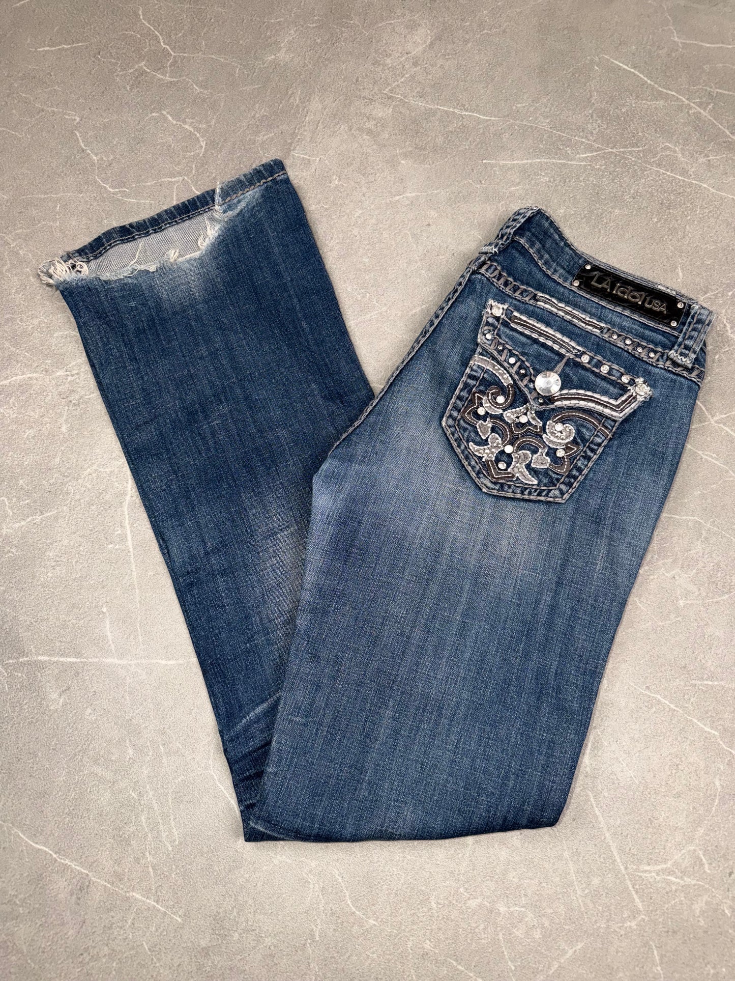 LA Idol USA Bootcut Low Rise // M