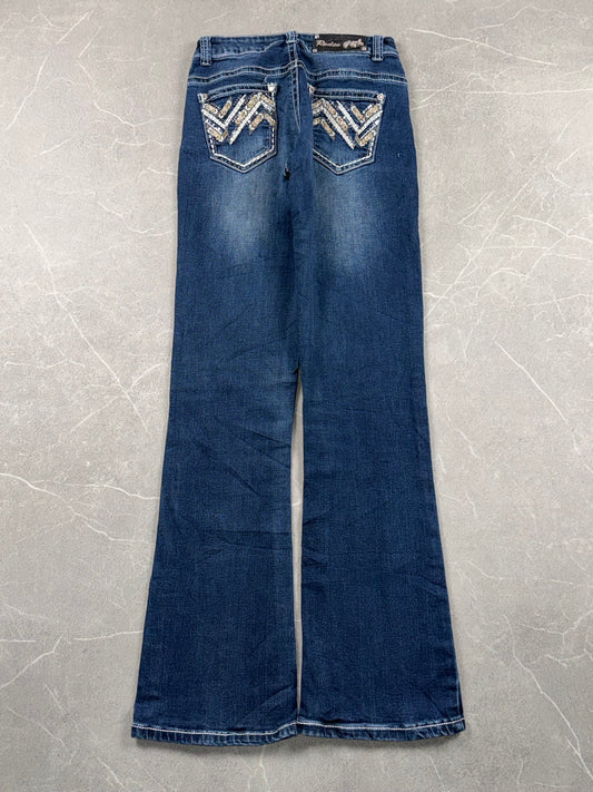 Rodeo Girl Jeans Bootcut Mid Rise // XXS