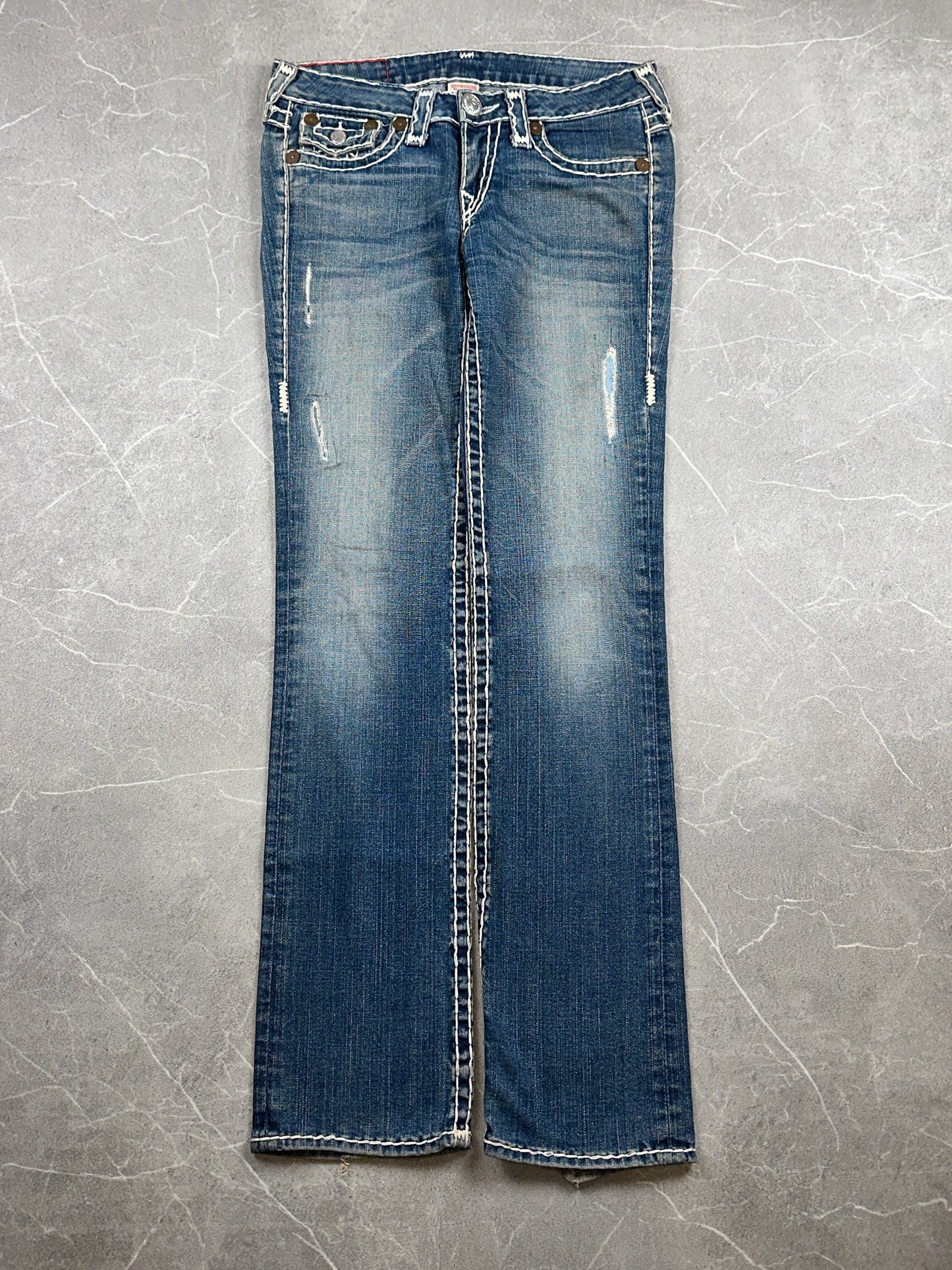 True Religion Straight Low Rise // 28 (M)