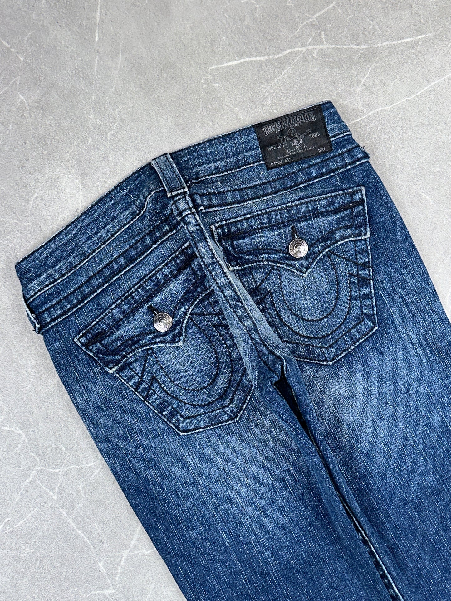 True Religion Straight Low Rise // 27 (S)