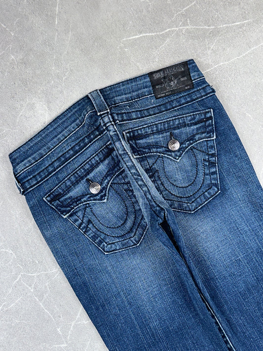 True Religion Straight Low Rise // 27 (S)