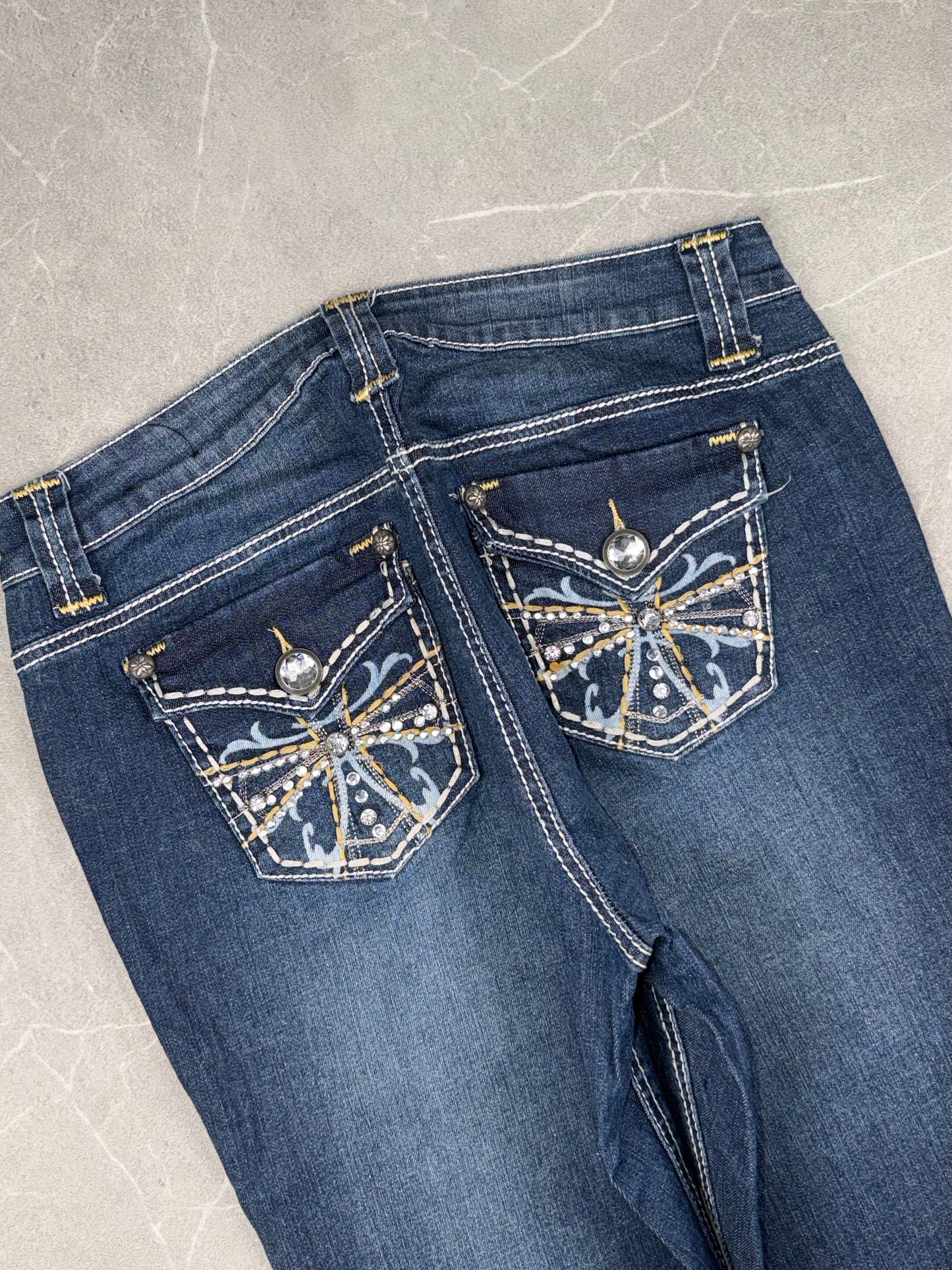 LaneBryant Jeans Bootcut Low-Mid Rise // L