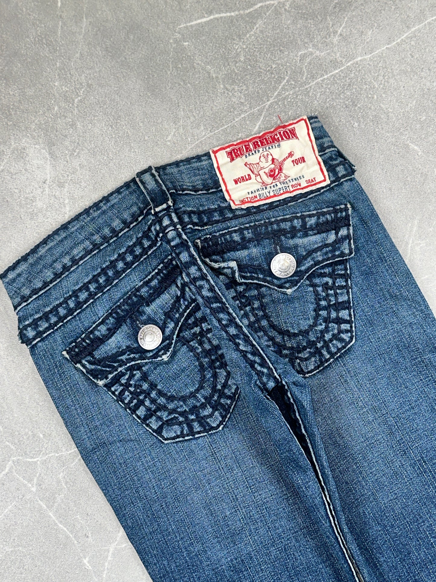True Religion Straight Low Rise // 24 (Xs)