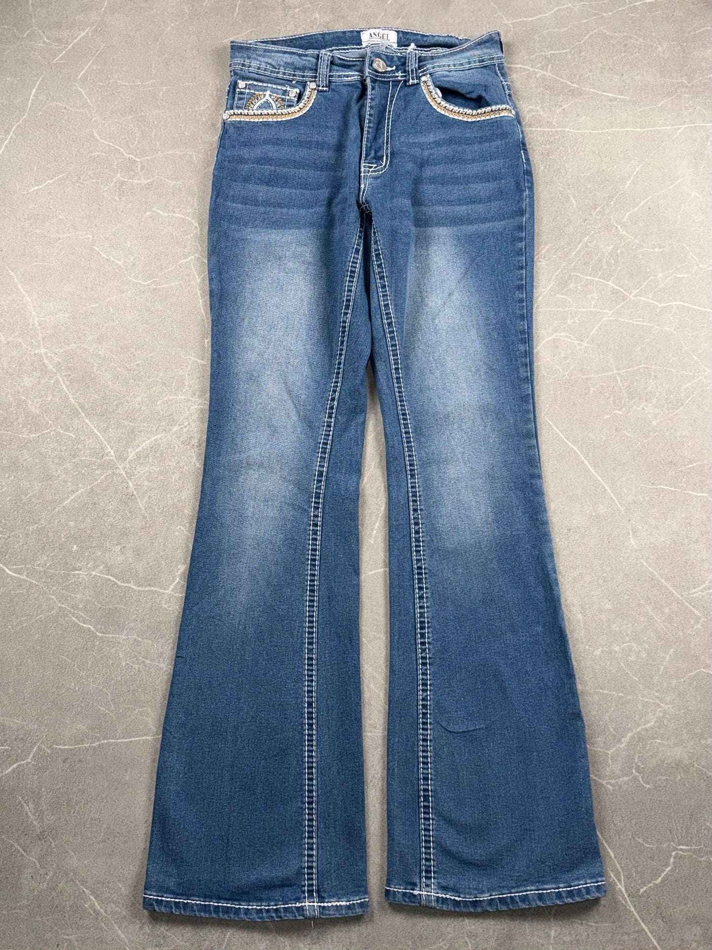 Angel Jeans Bootcut High Rise // XS