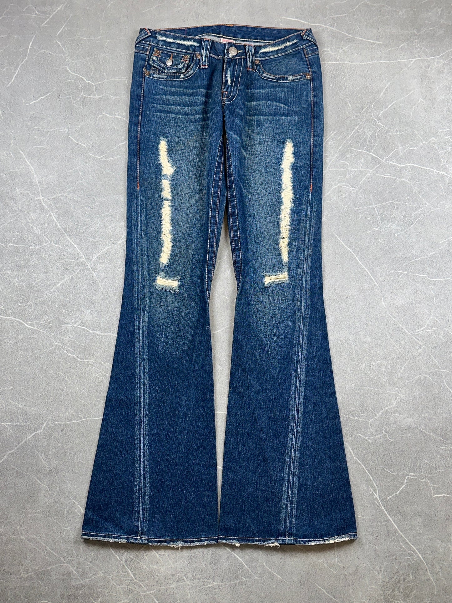 True Religion Flared Low Rise // 28 (M)
