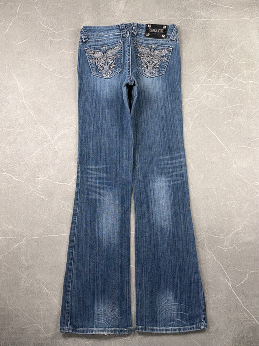 Grace in LA Bootcut Low Rise // 25 (Xs)