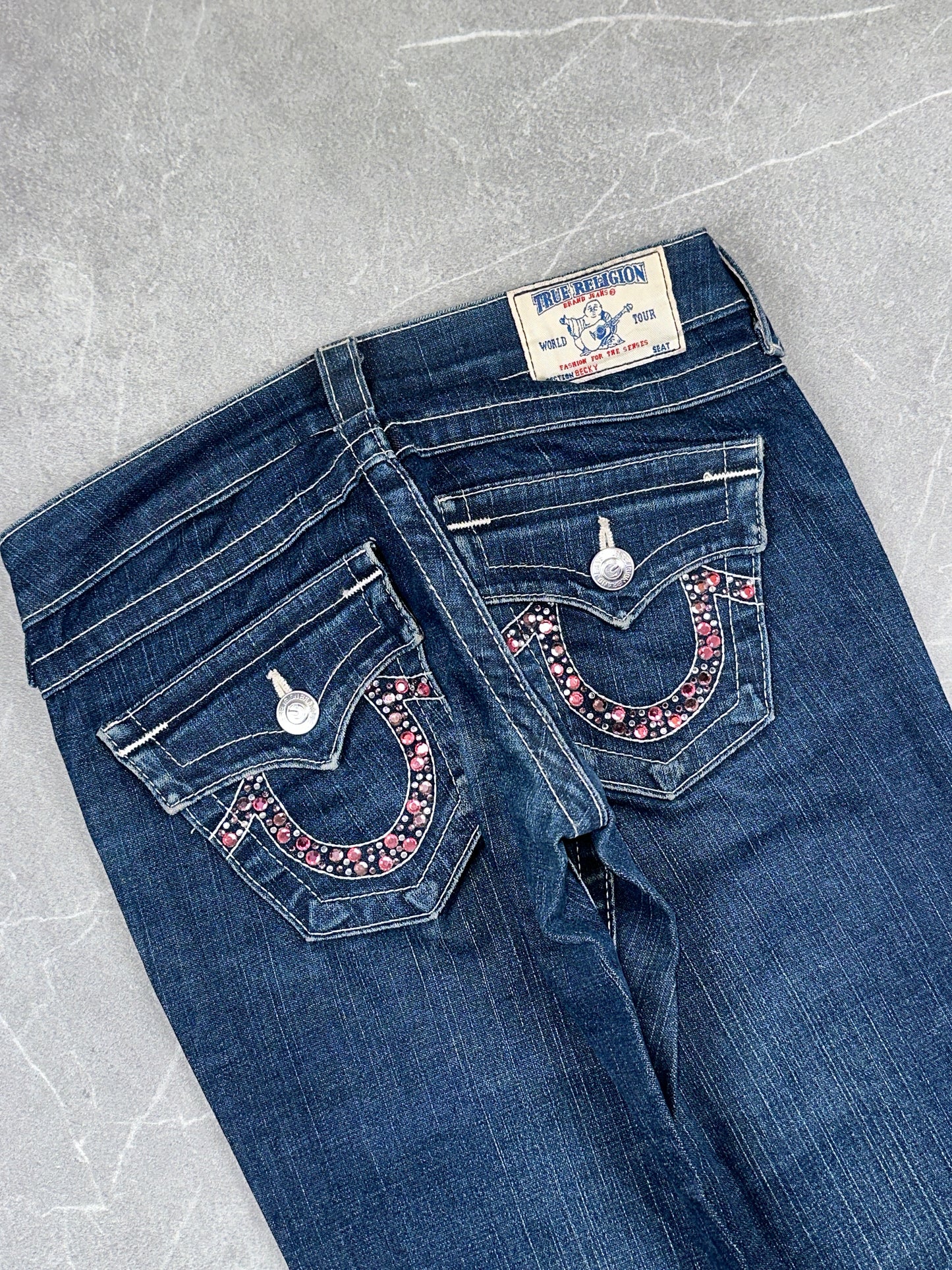 True Religion Straight Low Rise // 24 (Xs)