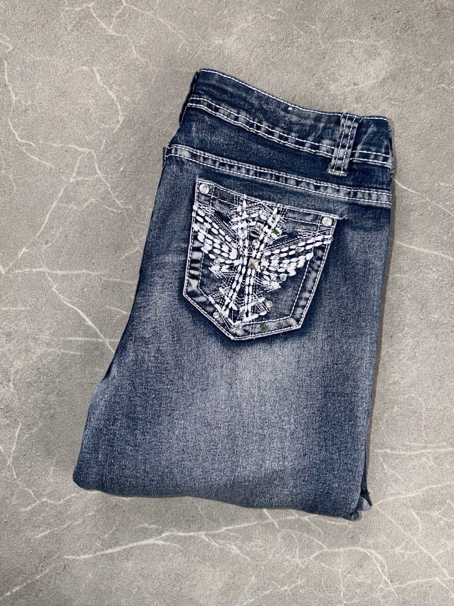 I & P Fashion Bootcut Mid Rise // M