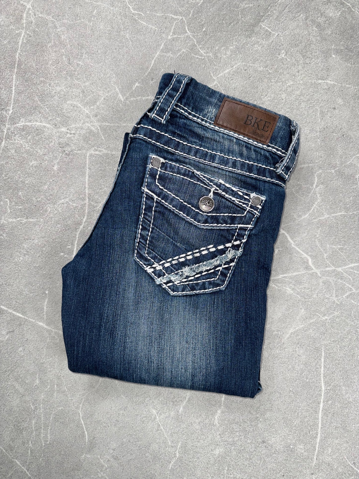 BKE Jeans Bootcut Low Rise // 26 (S)