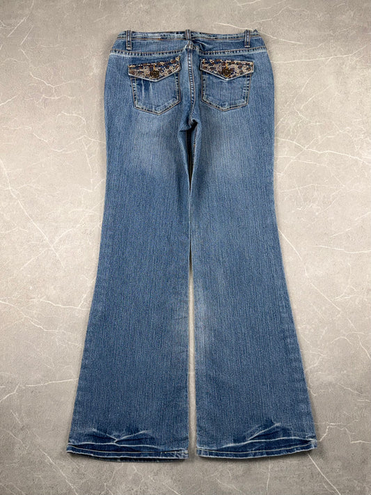 Vanilla Jeans Bootcut Low-Mid Rise // M