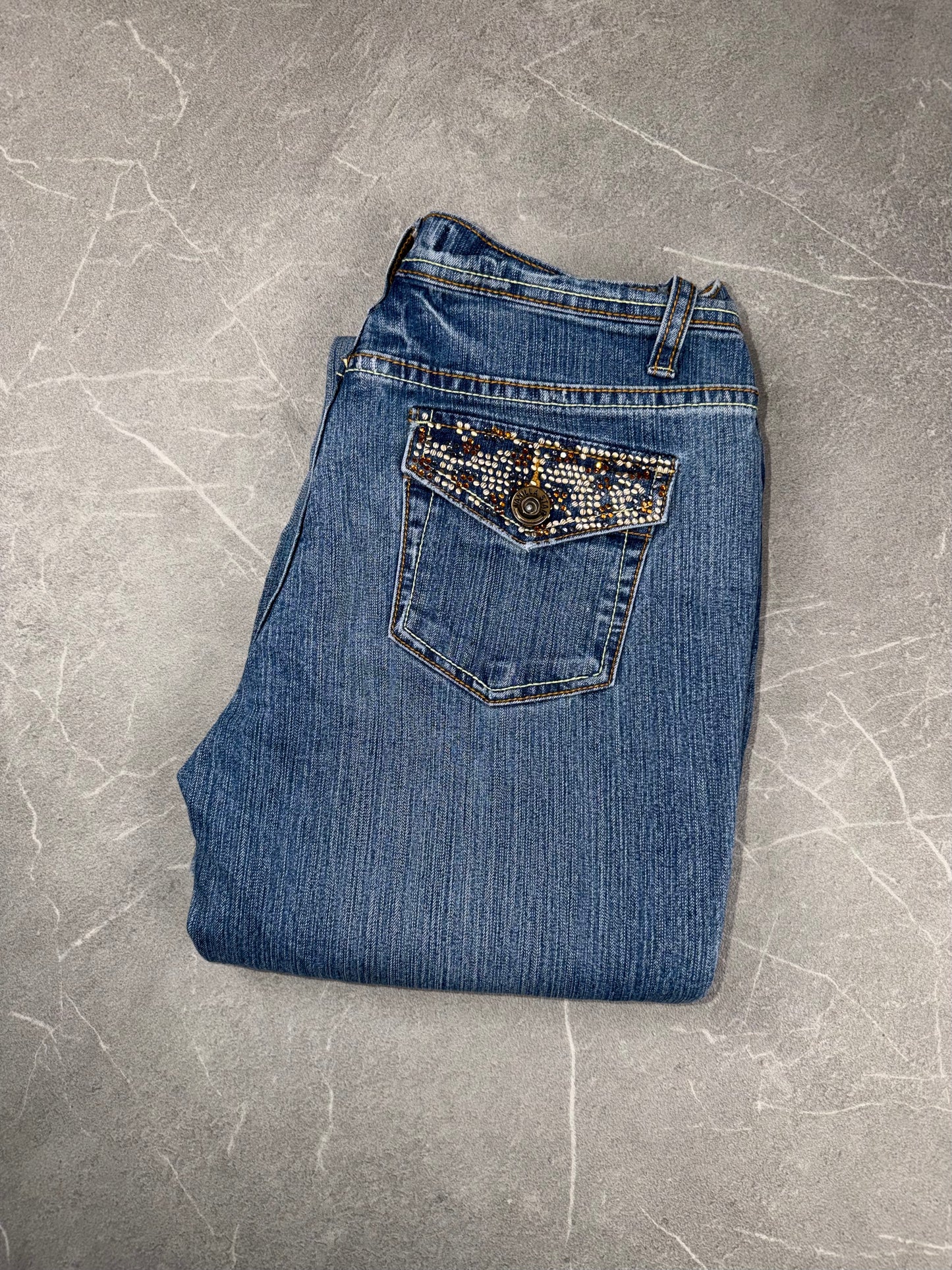 Vanilla Jeans Bootcut Low-Mid Rise // M