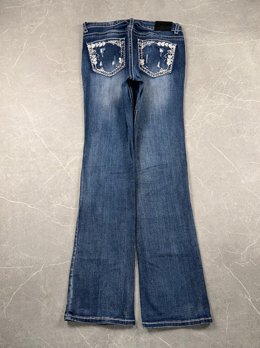 Cedar Rose Jeans Bootcut Mid Rise // M