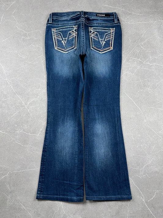 Vigoss Jeans Bootcut Mid Rise // M