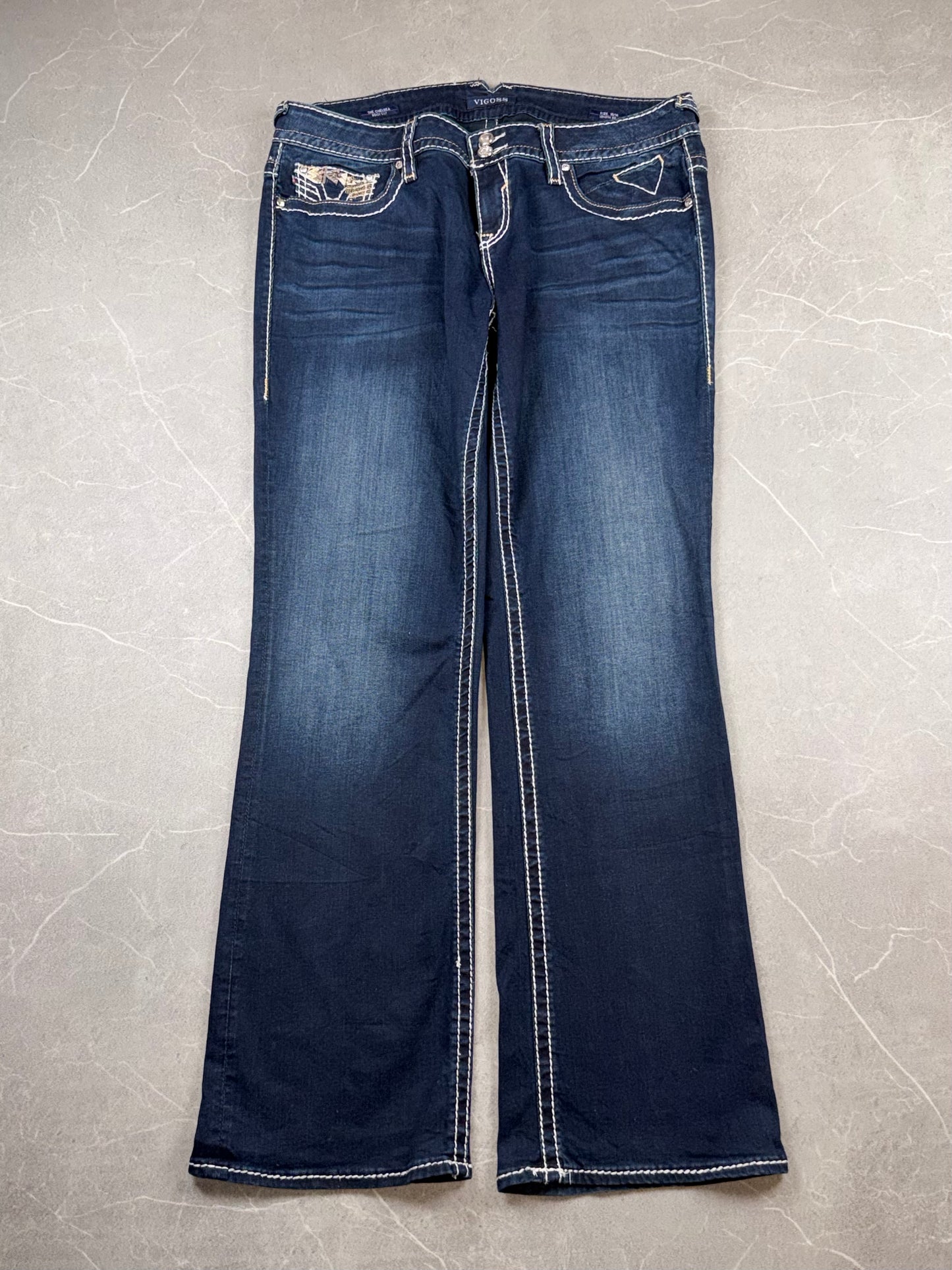 Vigoss Jeans Bootcut Low-Mid Rise // XL