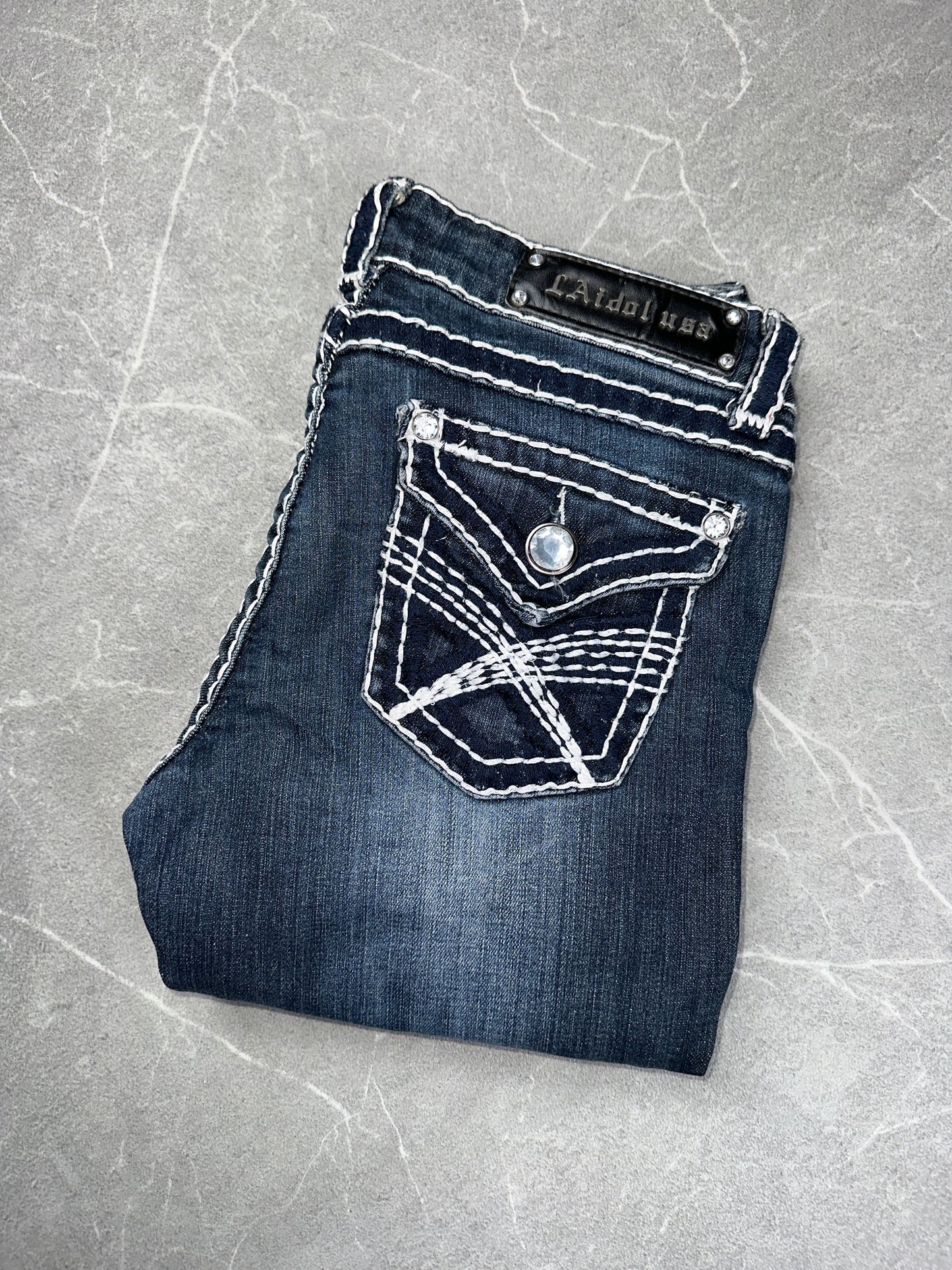 LA Idol USA Bootcut Low-Mid Rise // S