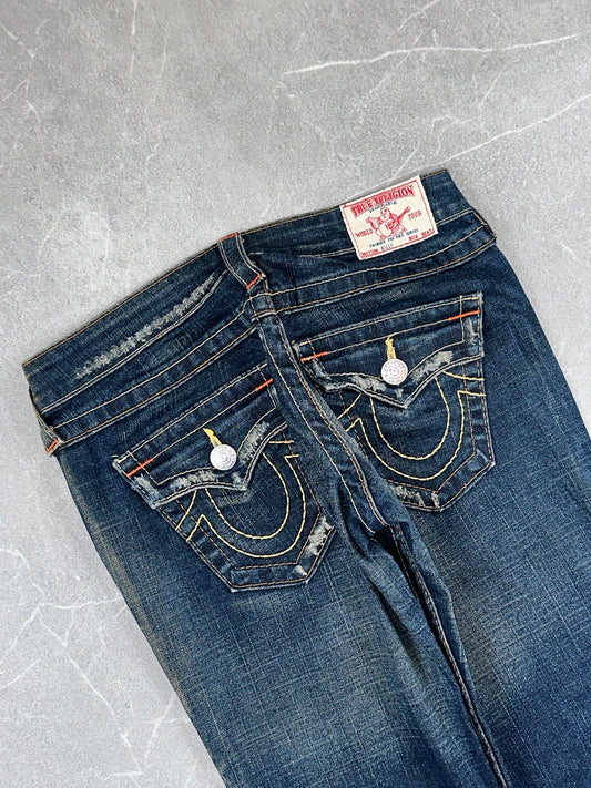 True Religion Straight Low Rise // 26 (S)