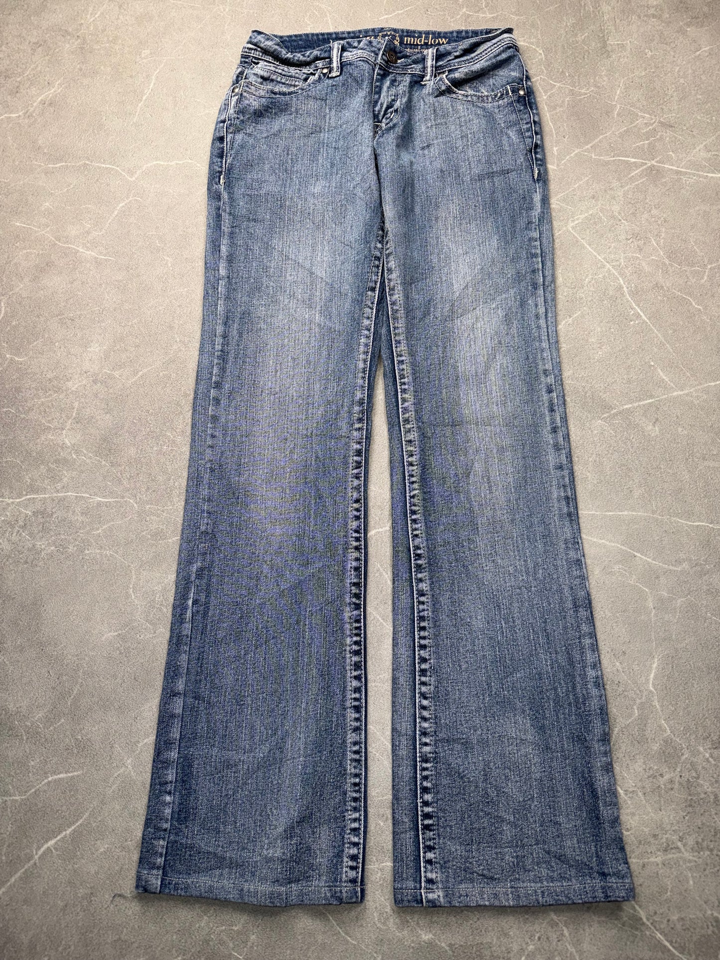 Zenim Bootcut Low-Mid Rise // XS