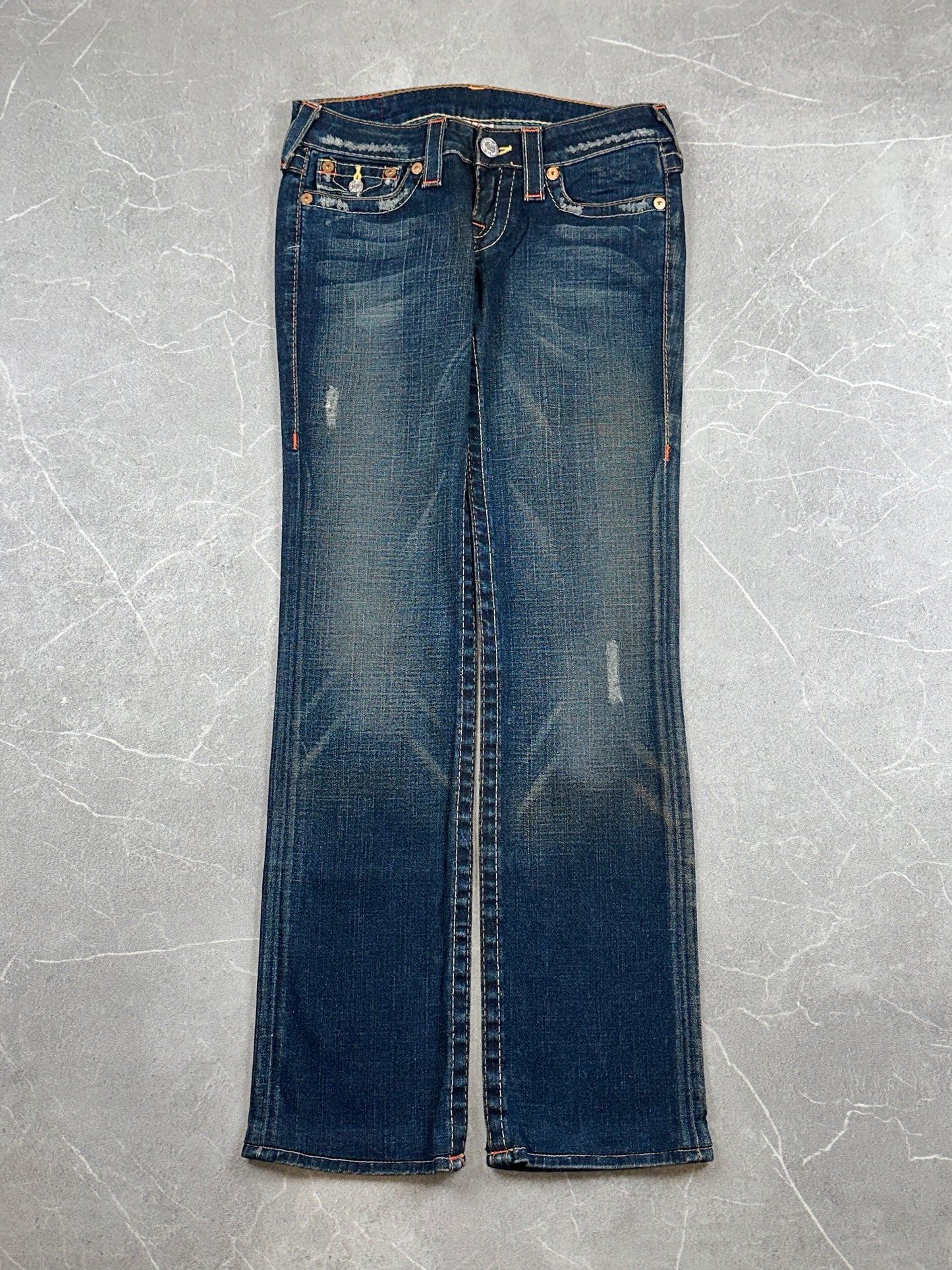 True Religion Straight Low Rise // 26 (S)