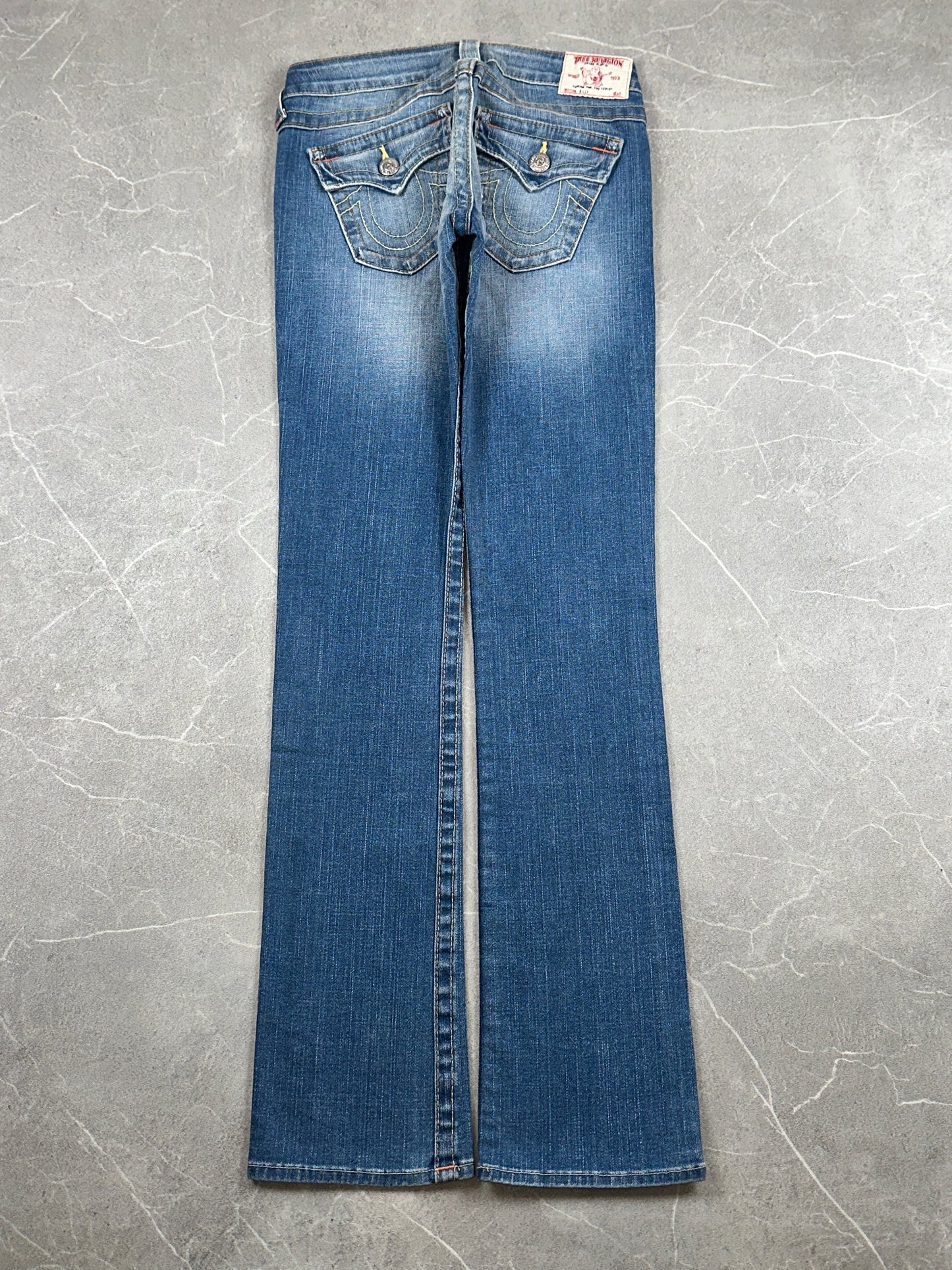 True Religion Straight Low Rise // 26 (S)