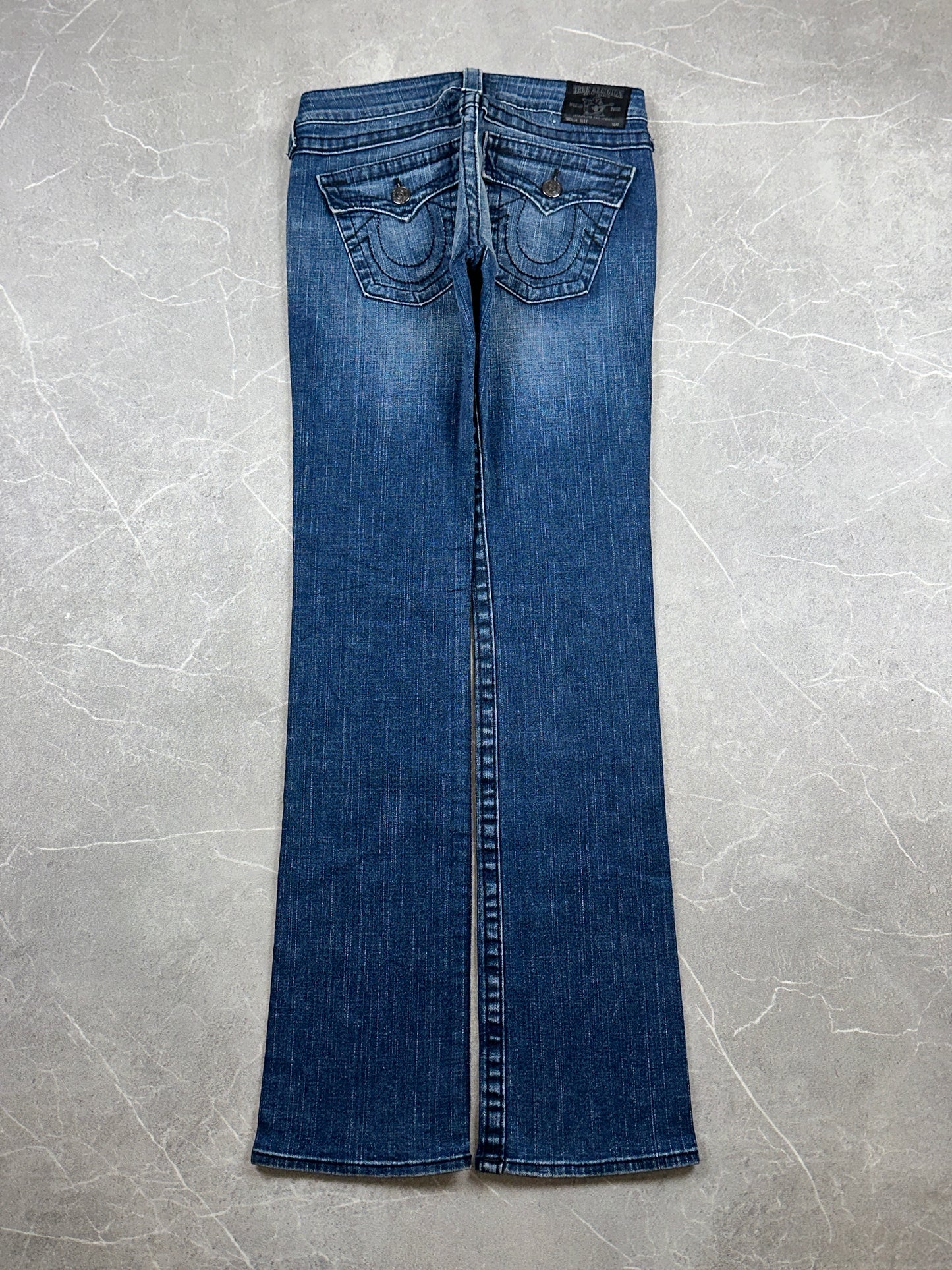 True Religion Straight Low Rise // 27 (S)