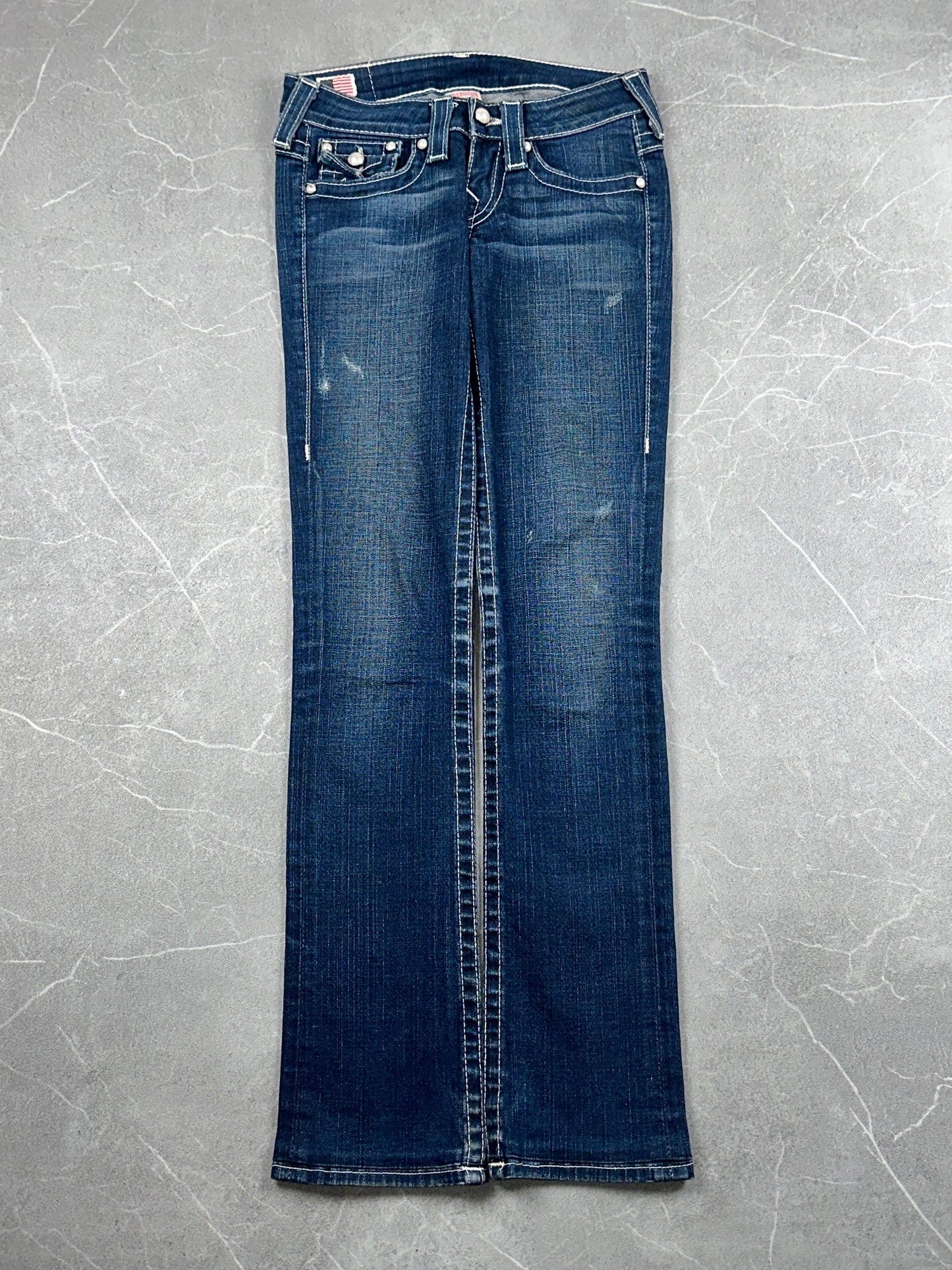 True Religion Straight Low Rise // 24 (Xs)