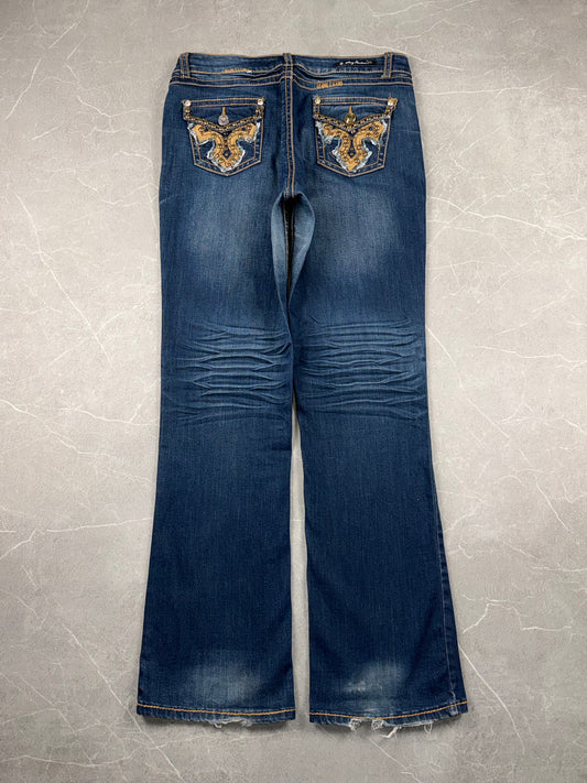 Sexy Couture Jeans Bootcut Mid Rise // L