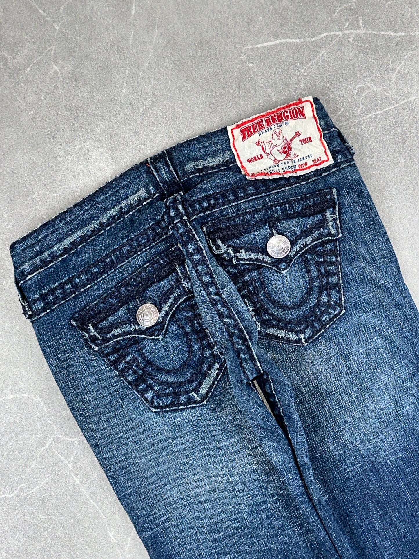 True Religion Straight Low Rise // 26 (S)