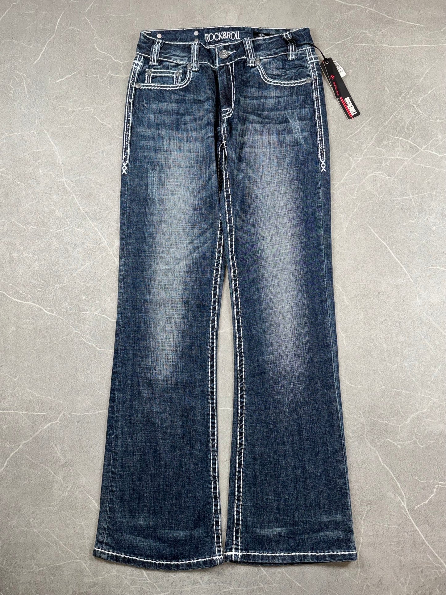 Rock & Roll Bootcut Mid Rise // 28 (M)