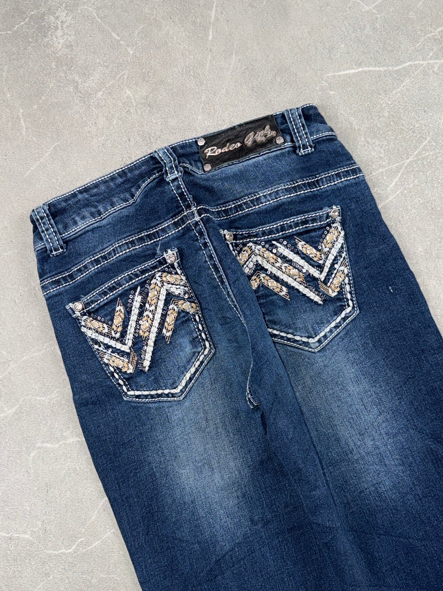 Rodeo Girl Jeans Bootcut Mid Rise // XXS