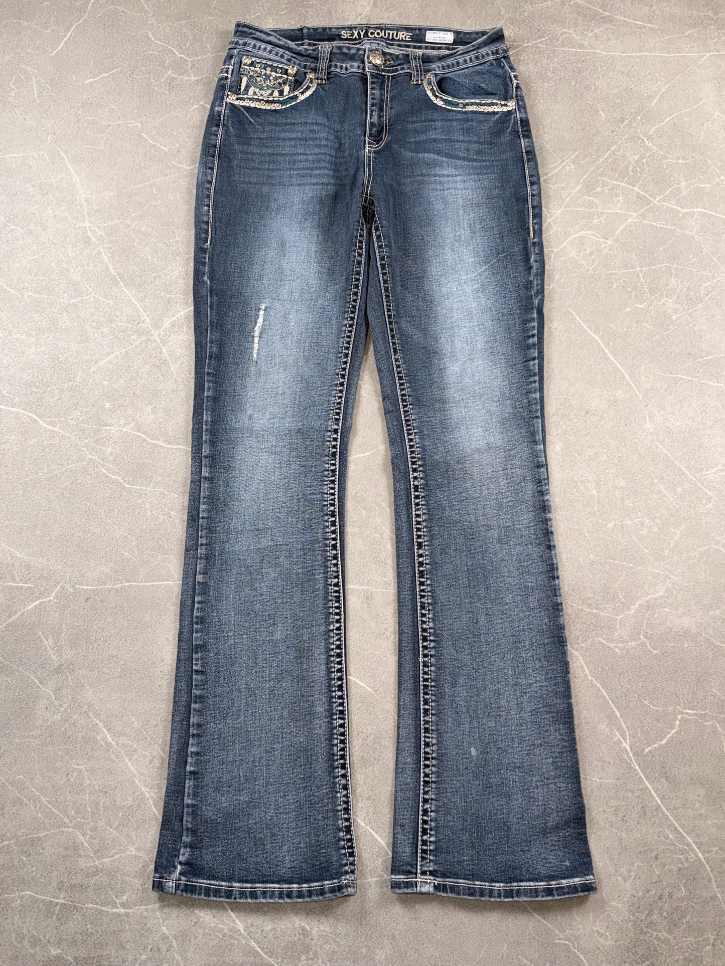 Sexy Couture Bootcut Mid Rise // S